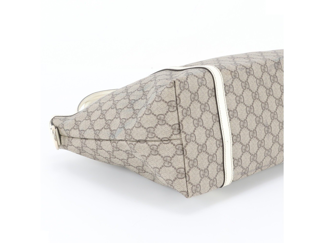 GG Supreme 197953 Leather Tote Bag — view 5
