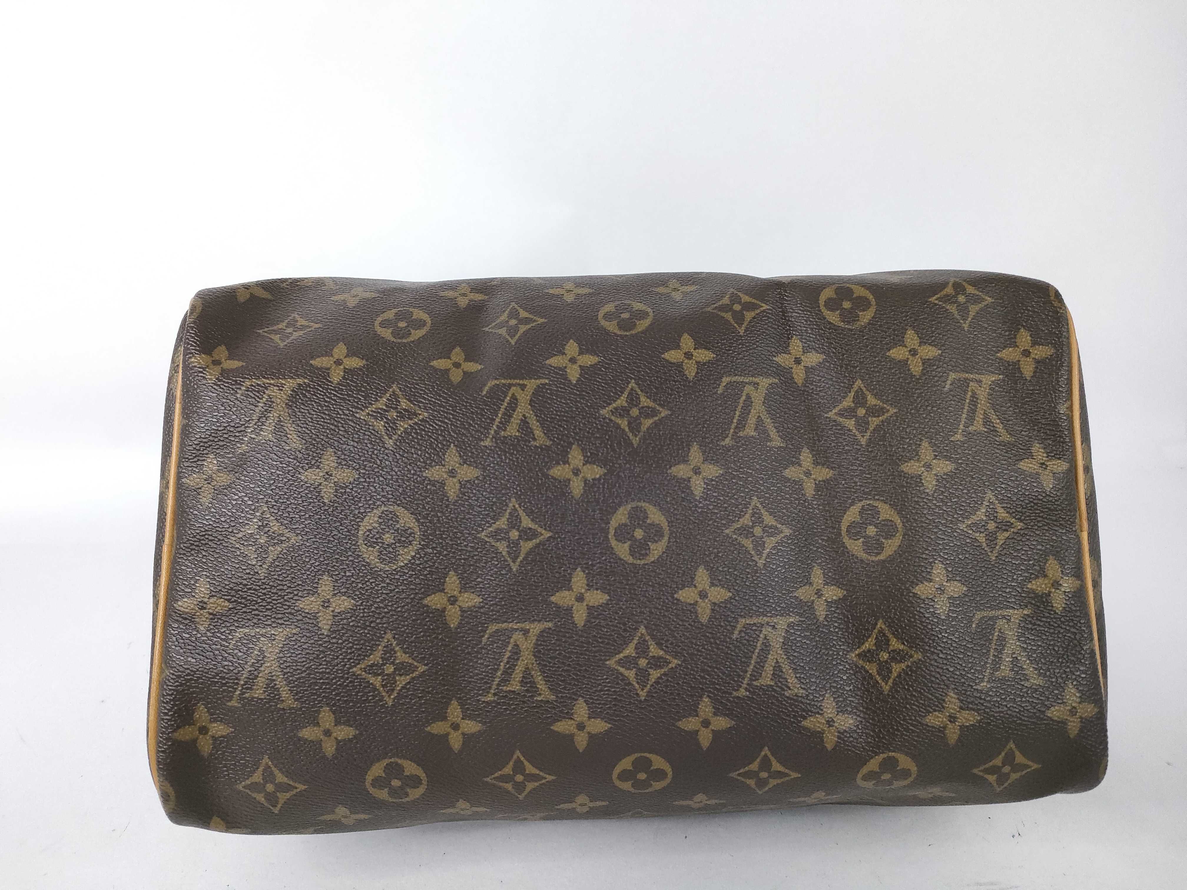 Monogram Louis Vuitton Speedy 30 Monogram M41526 Handbag (VO8172) Handbag — view 7