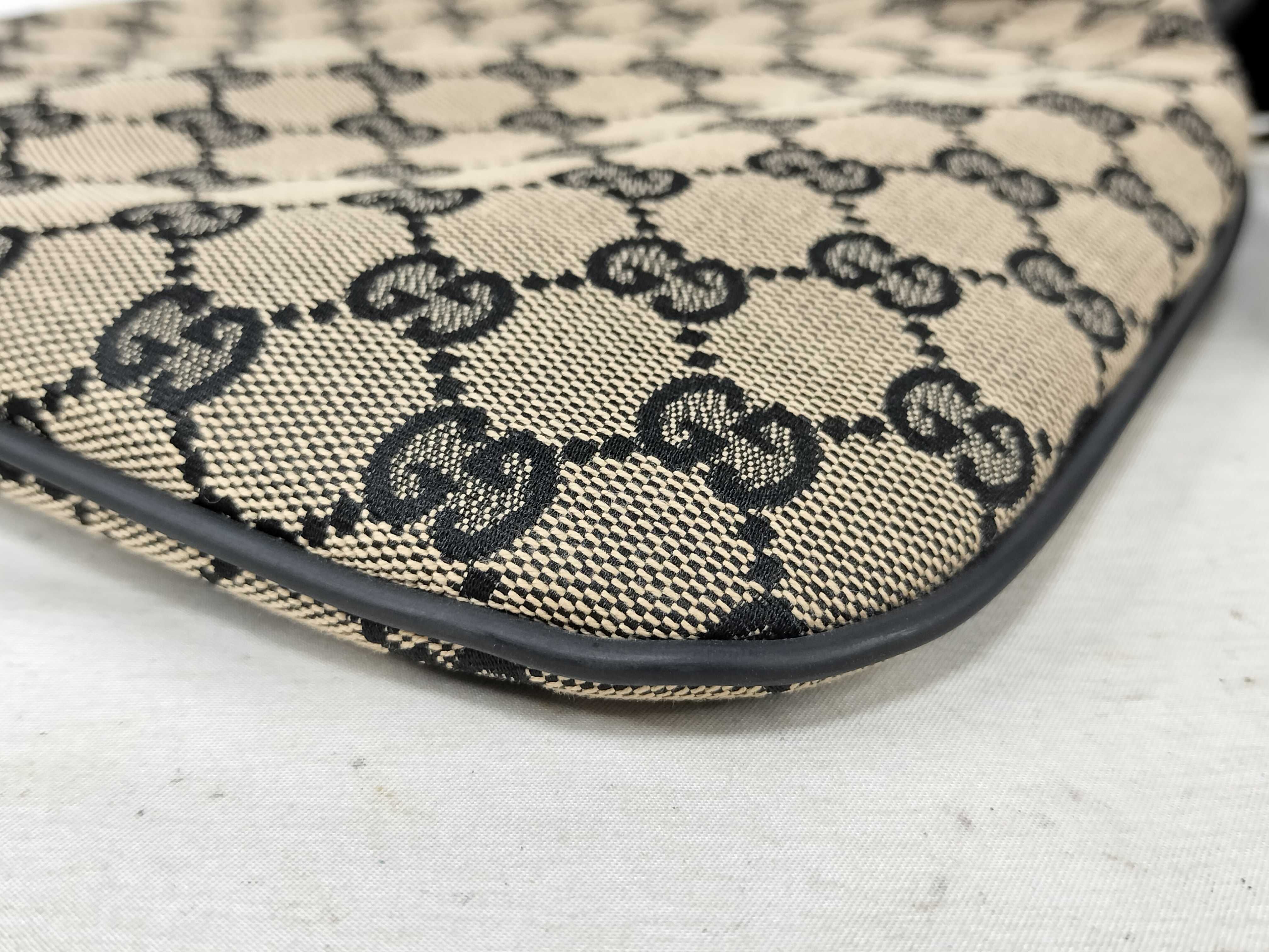 GG Canvas Shoulder Bag, GG Canvas Black — view 7