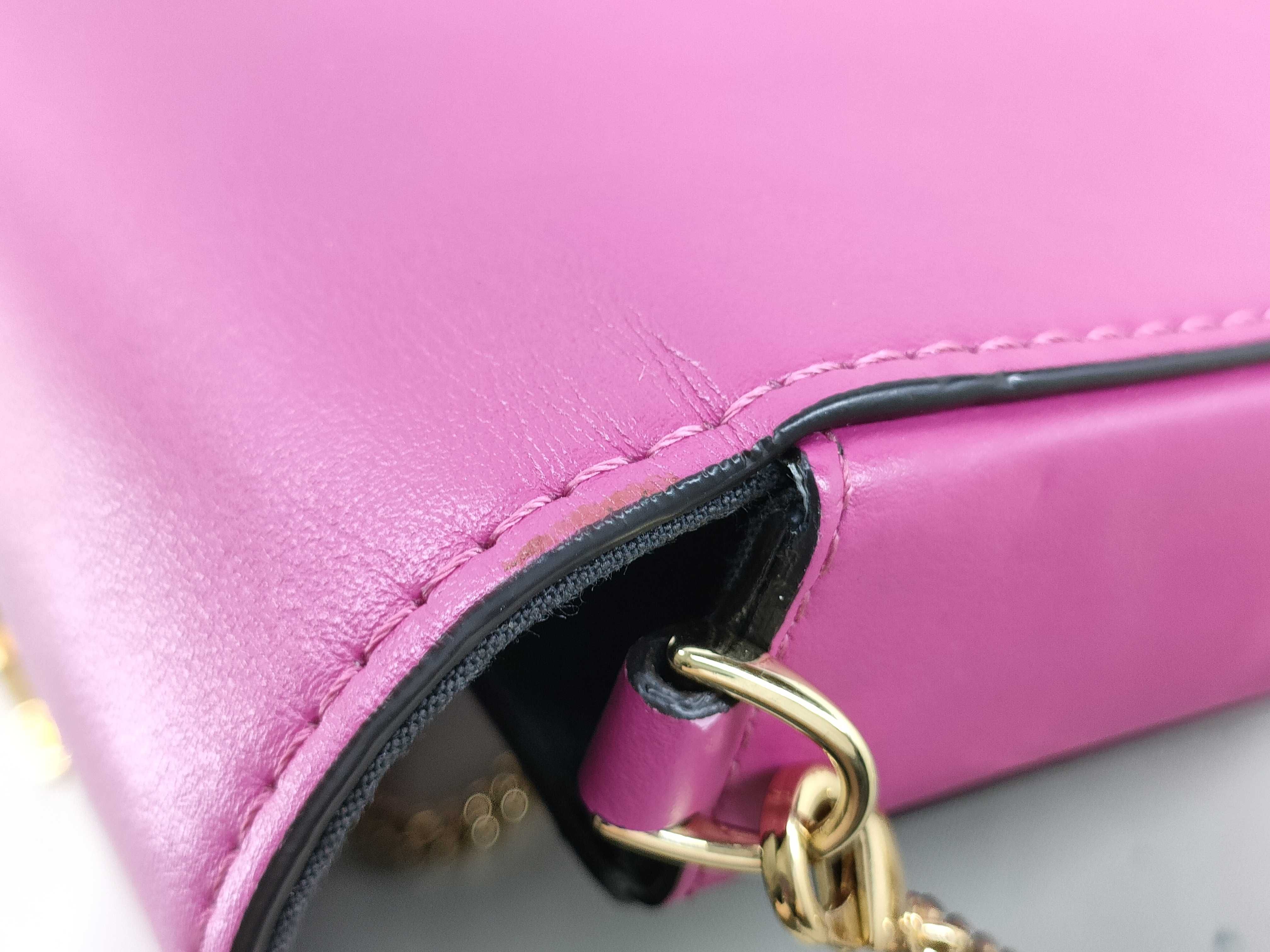Graphy Shoulder Chain Bag Pink 8BS076 A5DY Shoulder Bag — view 13