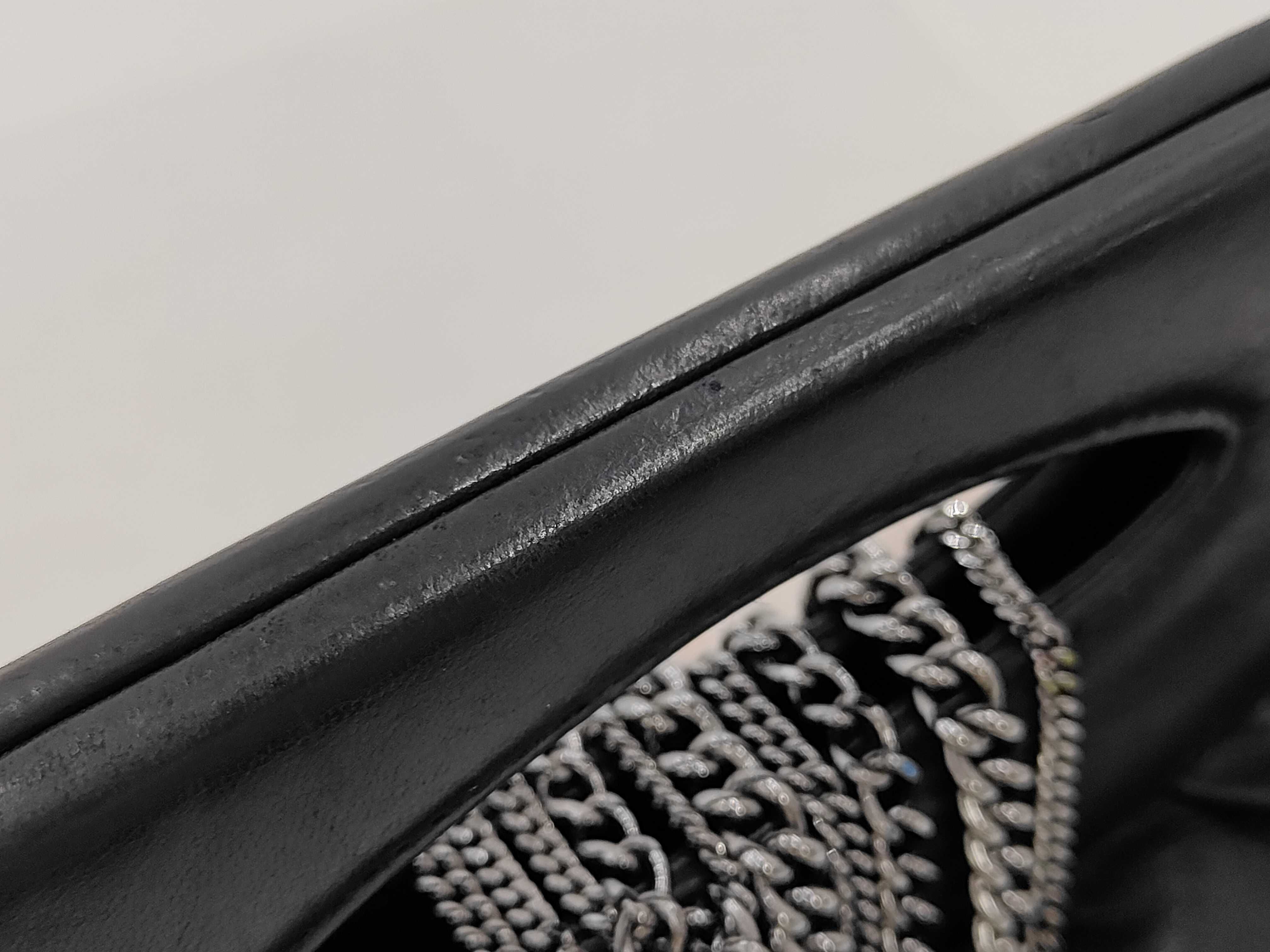 Chain Lambskin Handbag — view 6