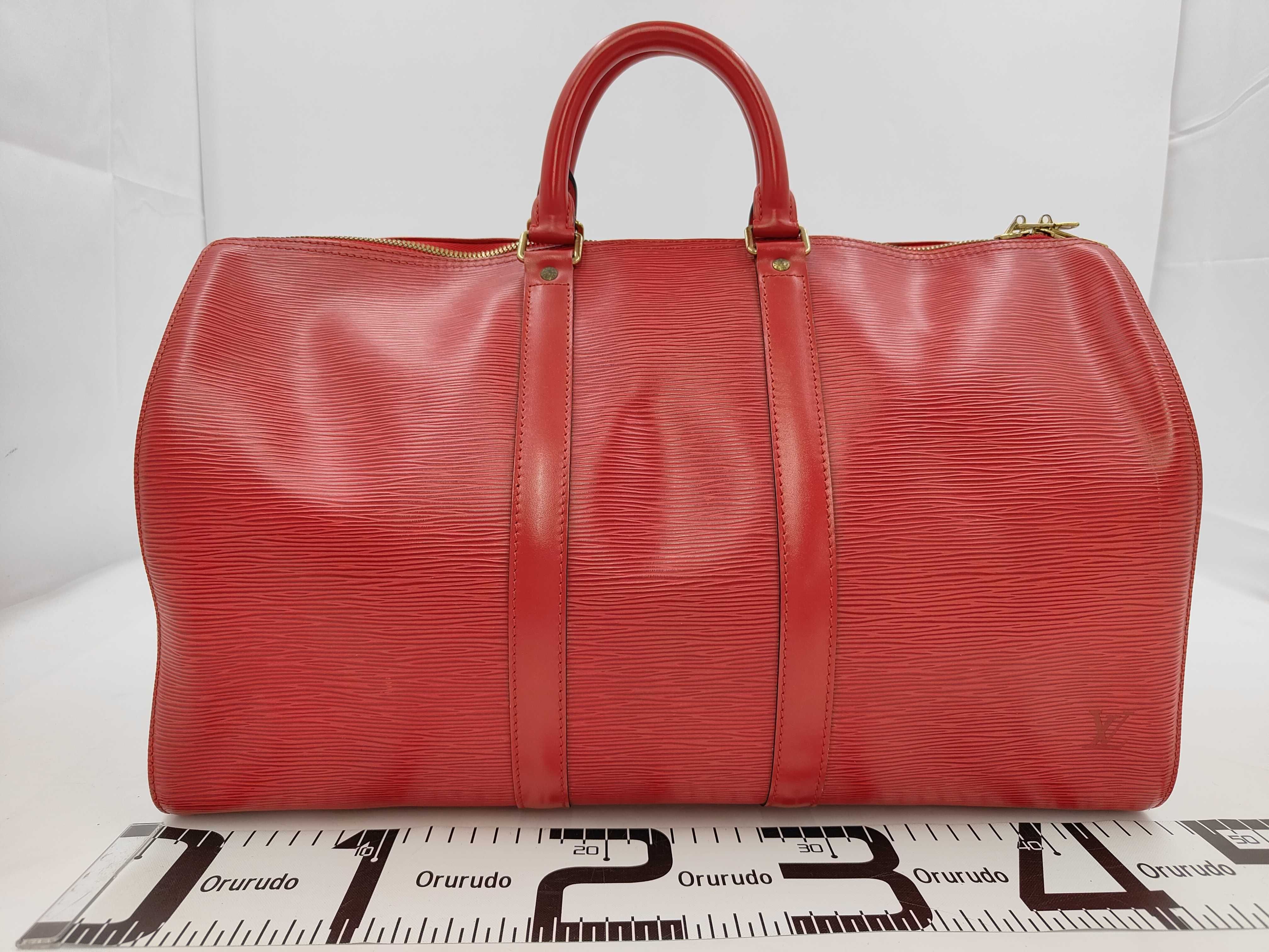 Epi Louis Vuitton Keepall 45 Boston Bag Epi M42977 Boston Bag — view 2