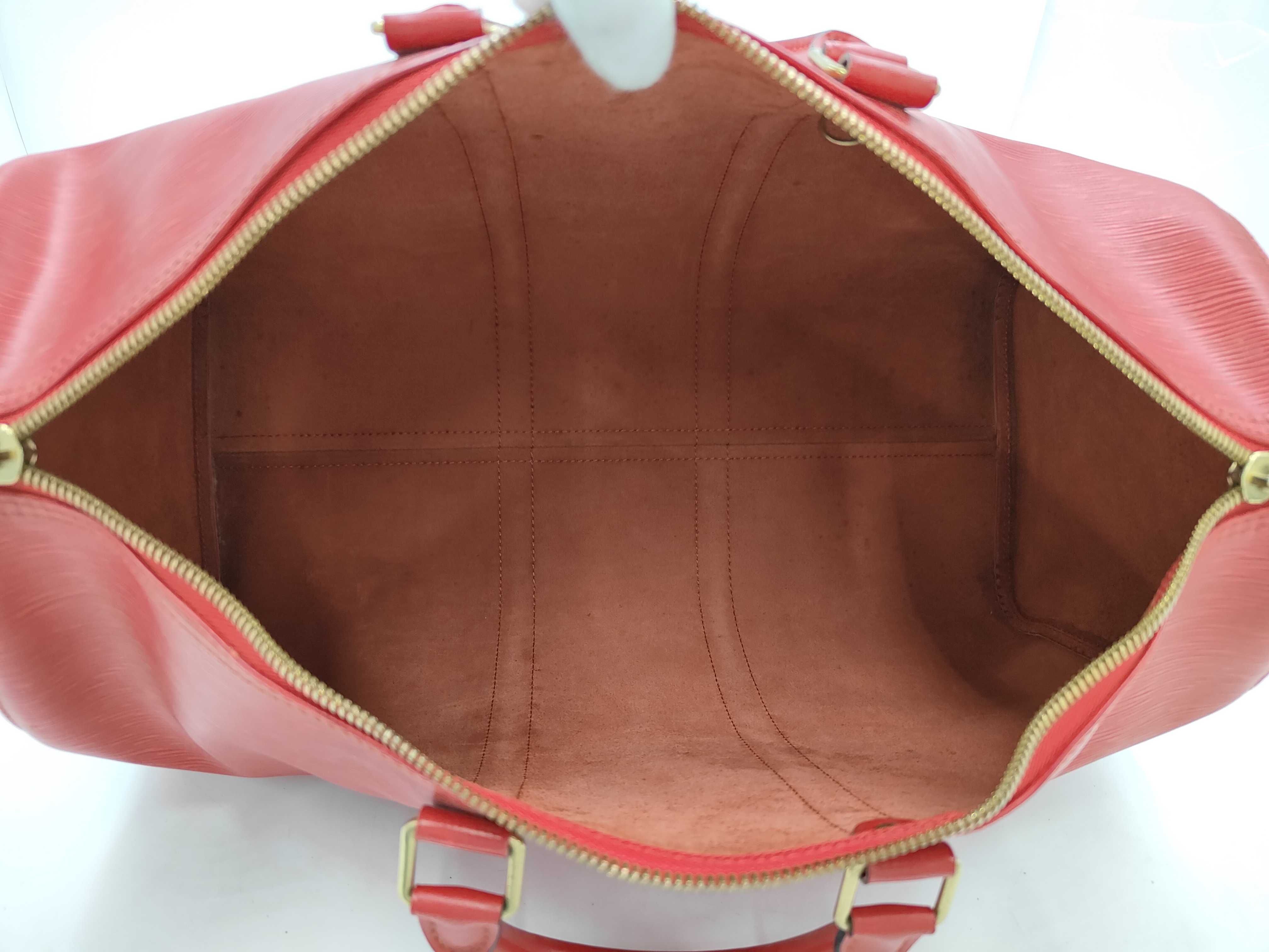 Epi Louis Vuitton Keepall 45 Boston Bag Epi M42977 Boston Bag — view 10