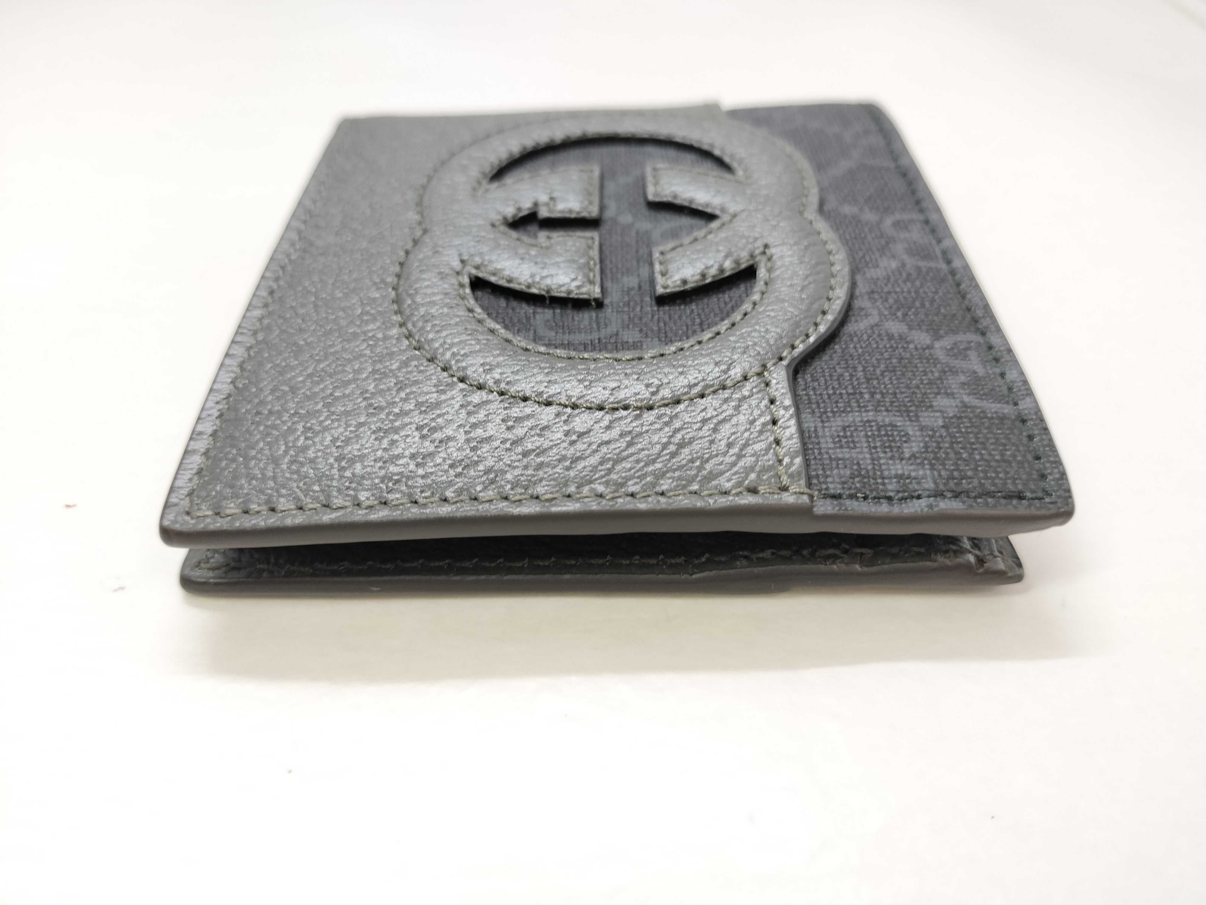 GG Supreme Interlocking G Wallet 701417 — view 6
