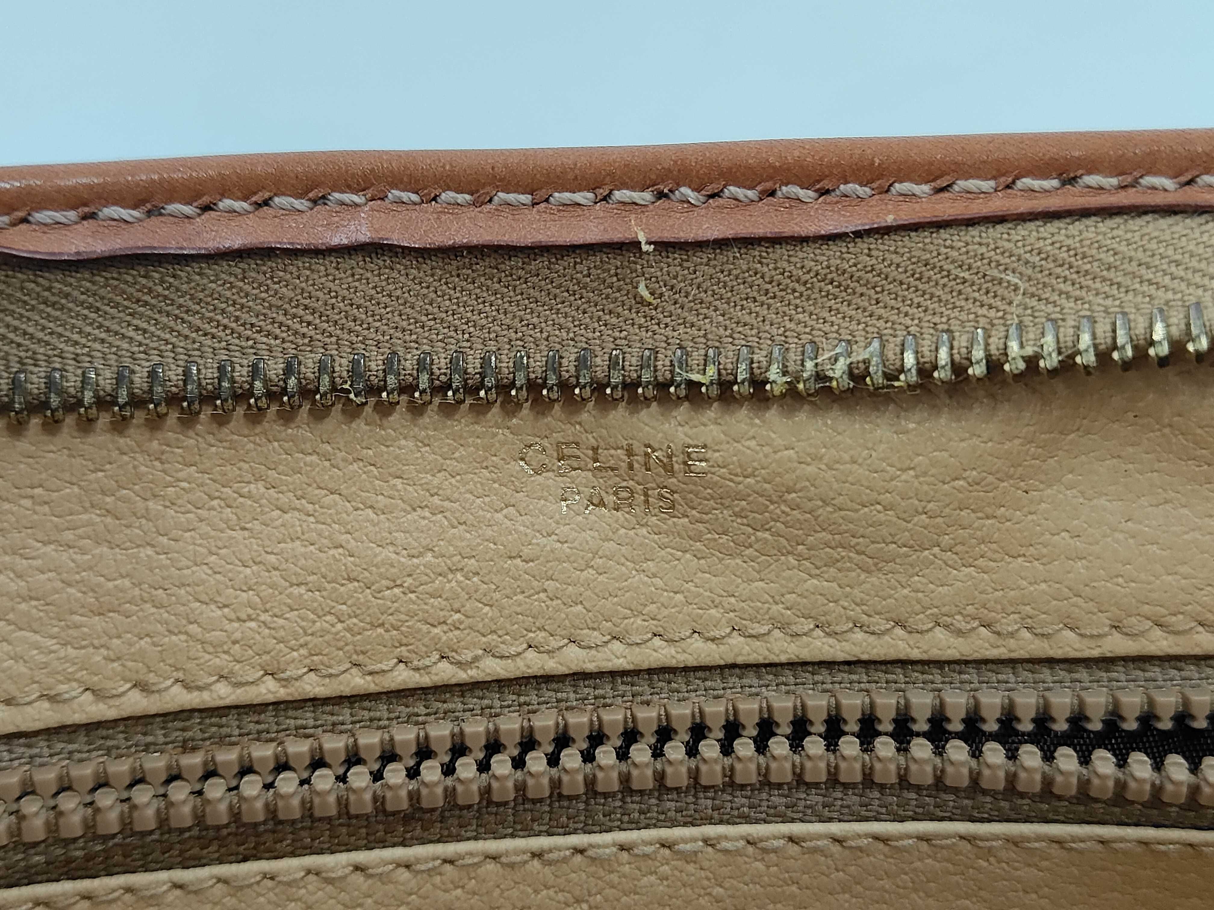 Macadam Pattern Clutch Bag, Second Bag, PVC x Leather, Beige Clutch Bag — view 7