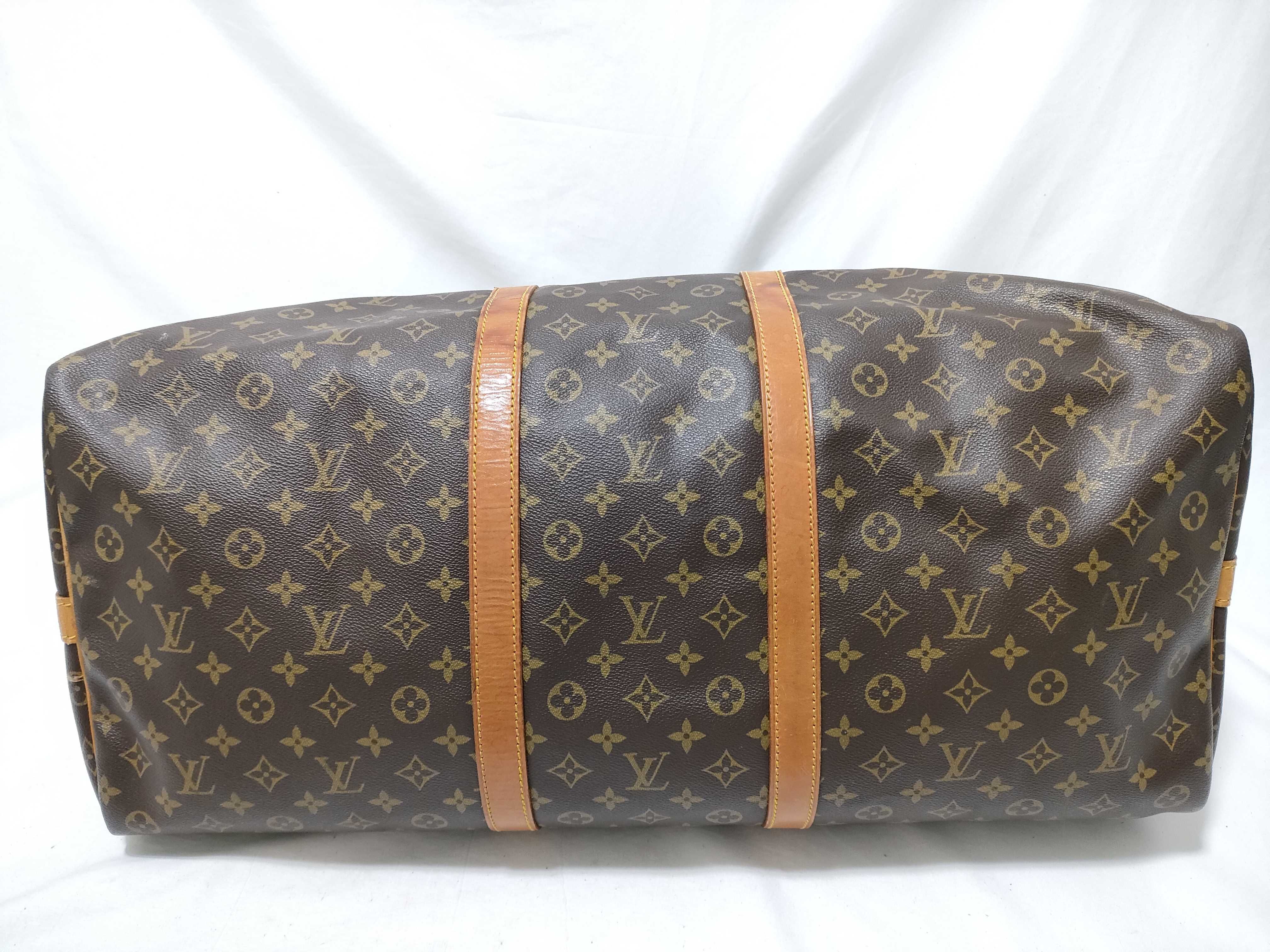 Monogram M41412 Keepall Bandoulière 60 Boston Bag — view 8