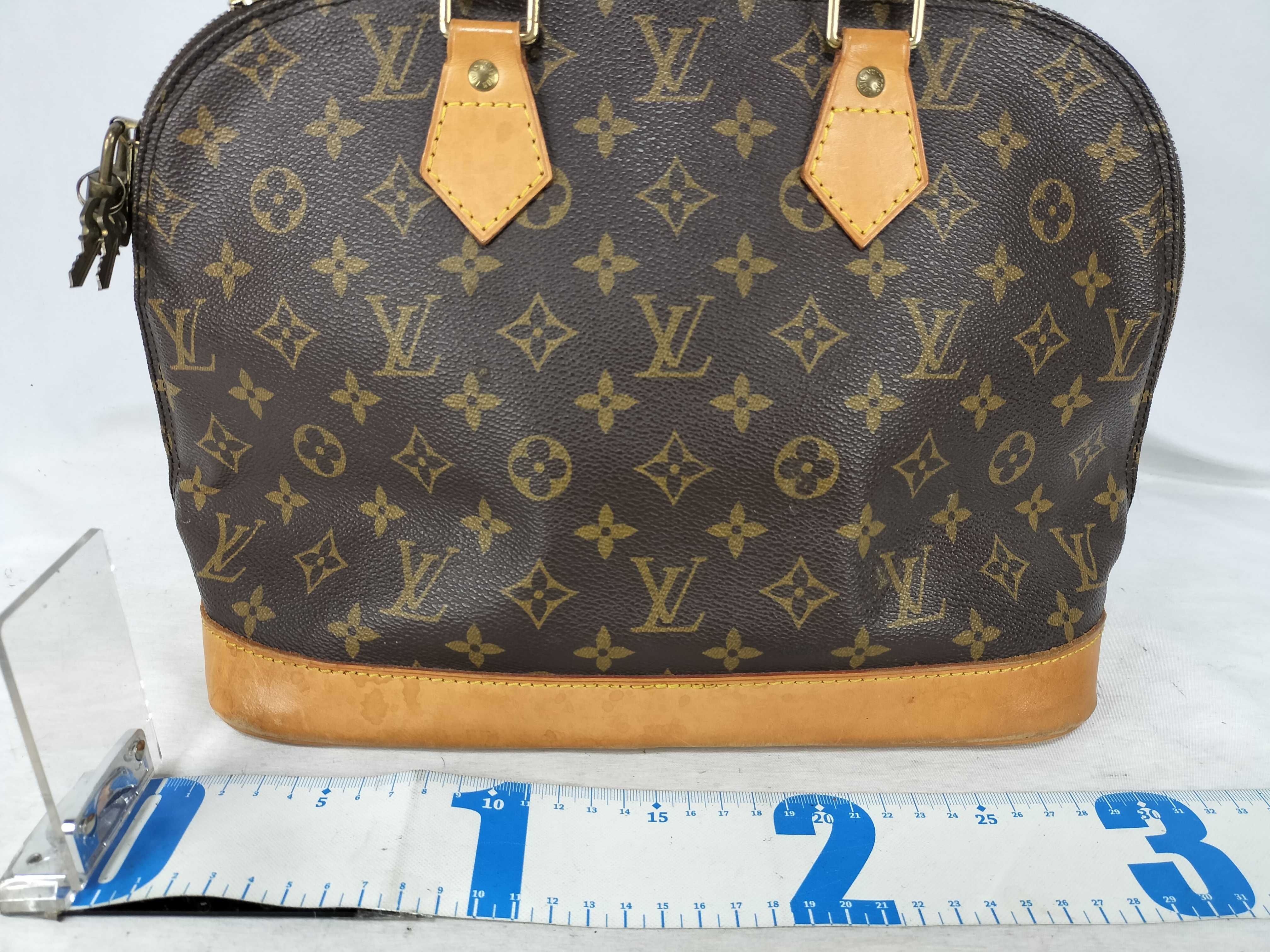 Monogram LV Handbag Alma Brown Handbag — view 2