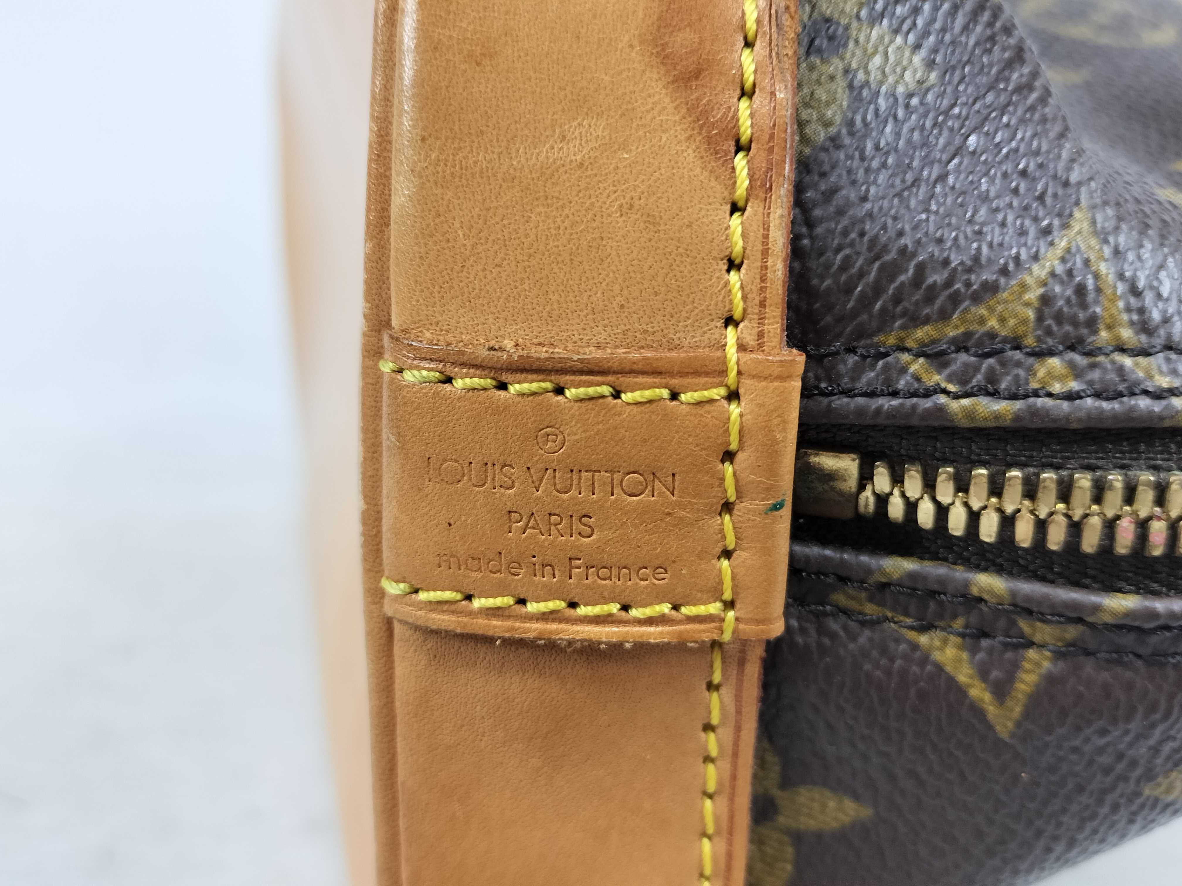 Monogram LV Handbag Alma Brown Handbag — view 12