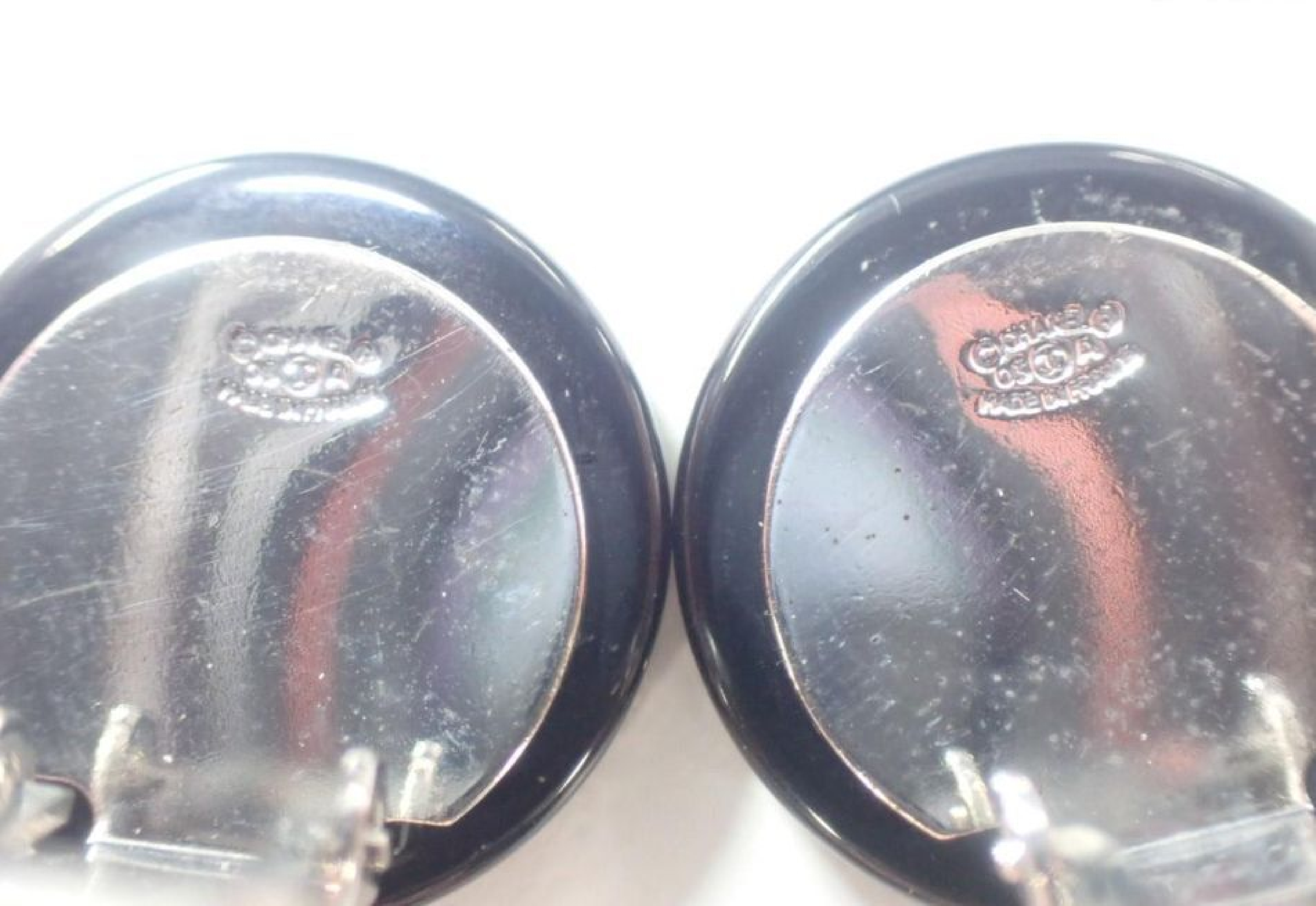 Coco Mark Silver Earrings 03A — view 4