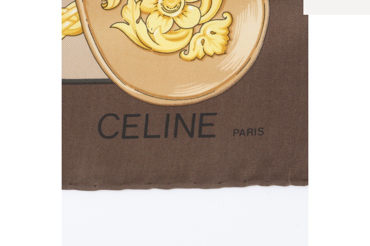 100% Silk Scarf with Tag — view 6
