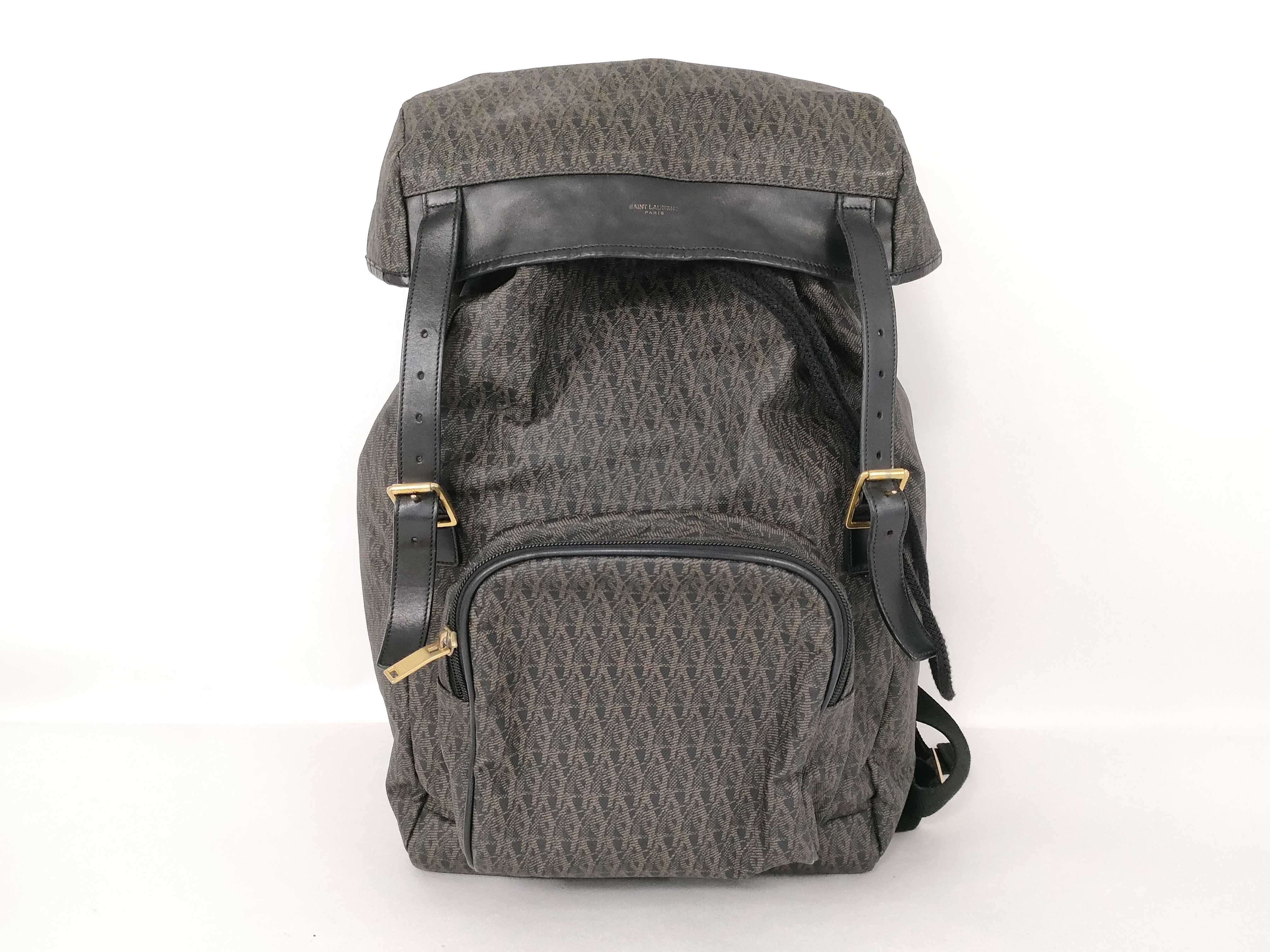 342609 Paris Monogram Backpack, Brown