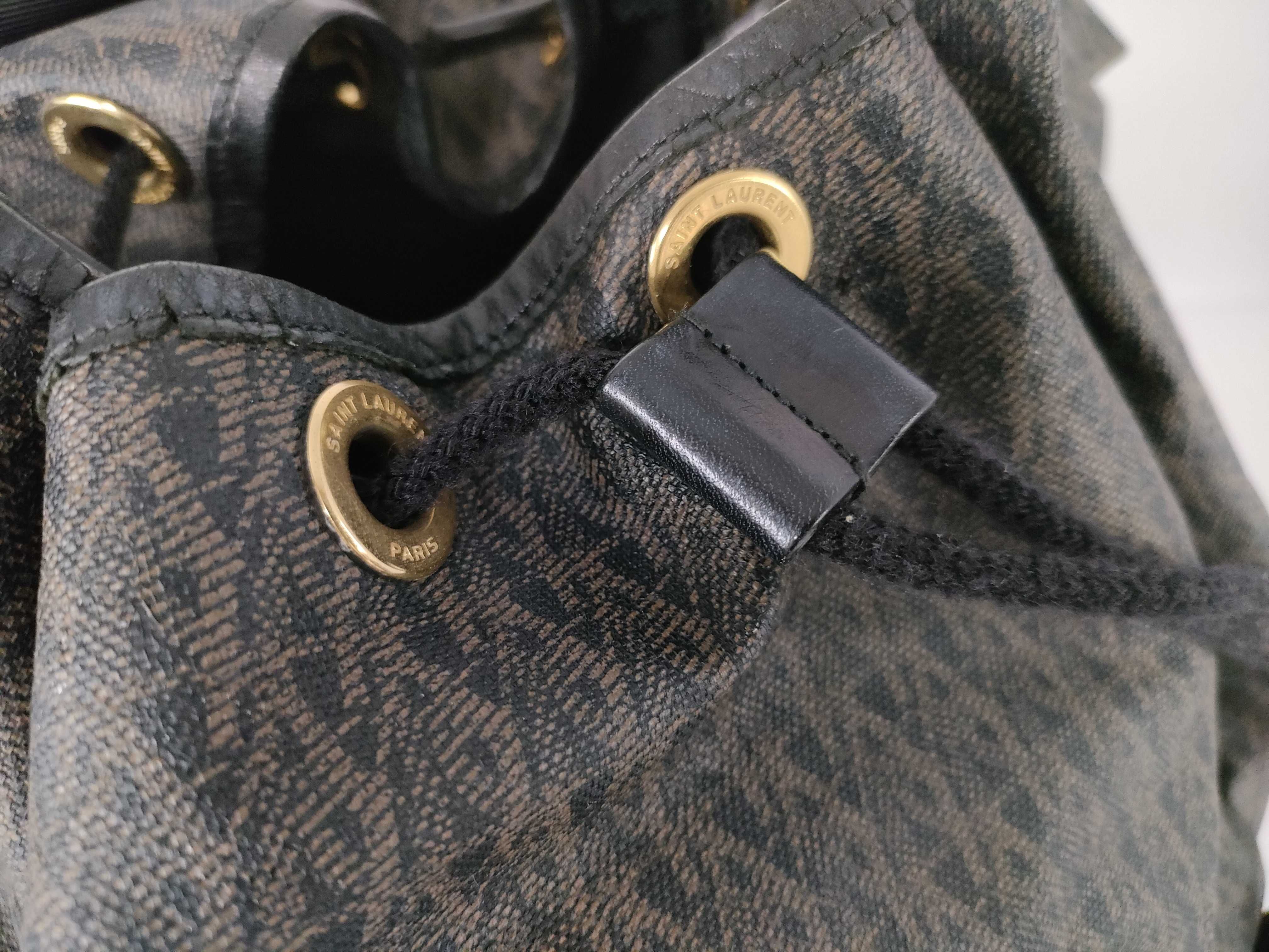 342609 Paris Monogram Backpack, Brown — view 9