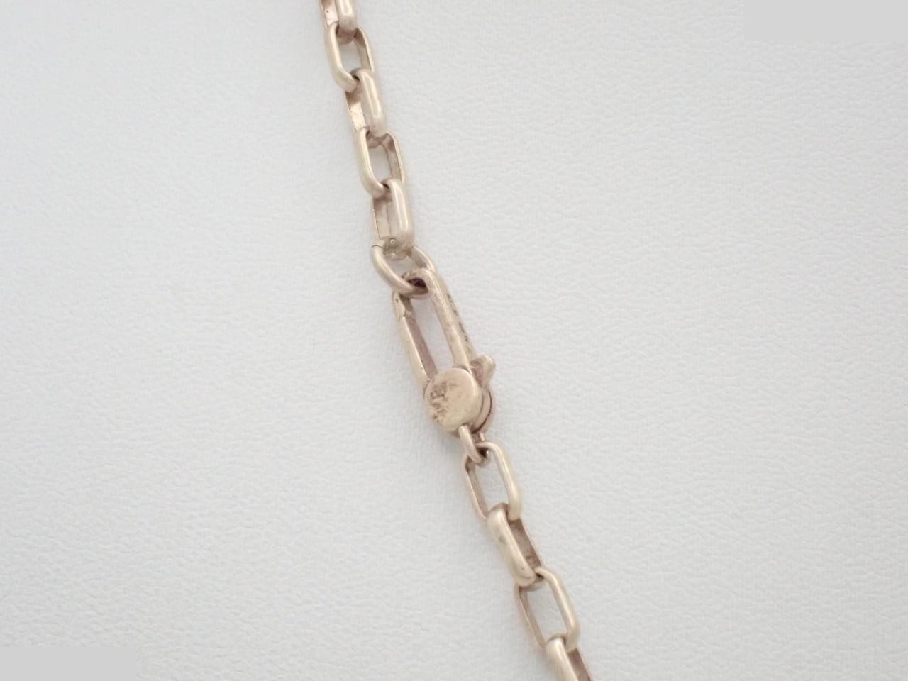 Interlocking G Necklace, AG925, 21.2g, Neck circumference approx. 53cm — view 2