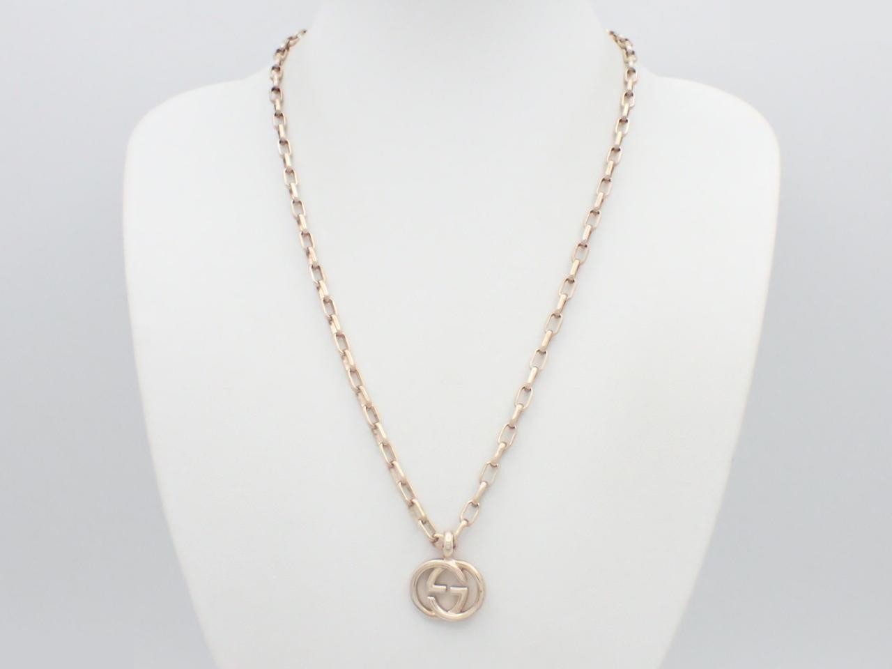 Interlocking G Necklace, AG925, 21.2g, Neck circumference approx. 53cm — view 3