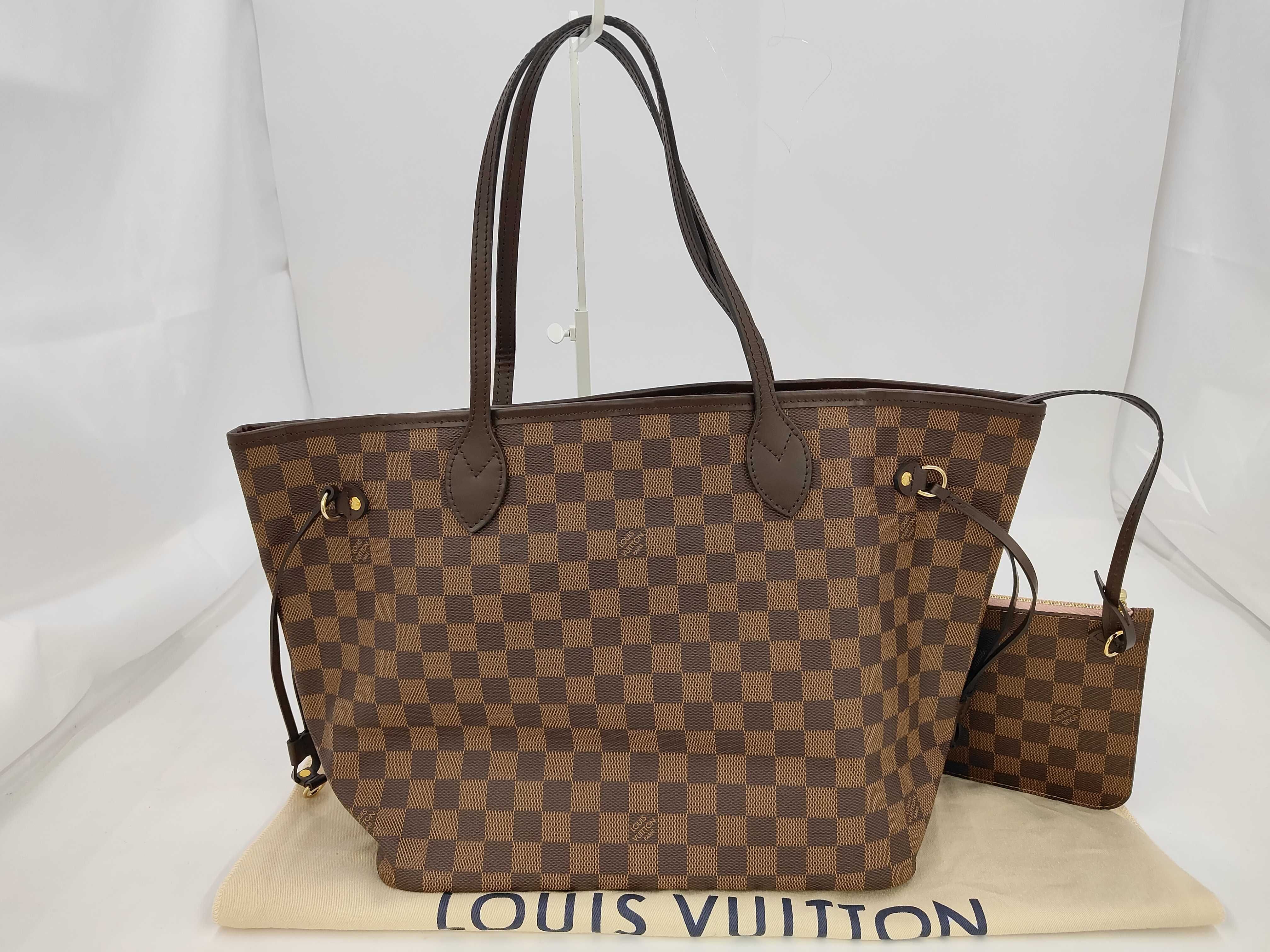 Damier Louis Vuitton Damier Tote Bag Neverfull MM N40598 AR4129 Tote Bag