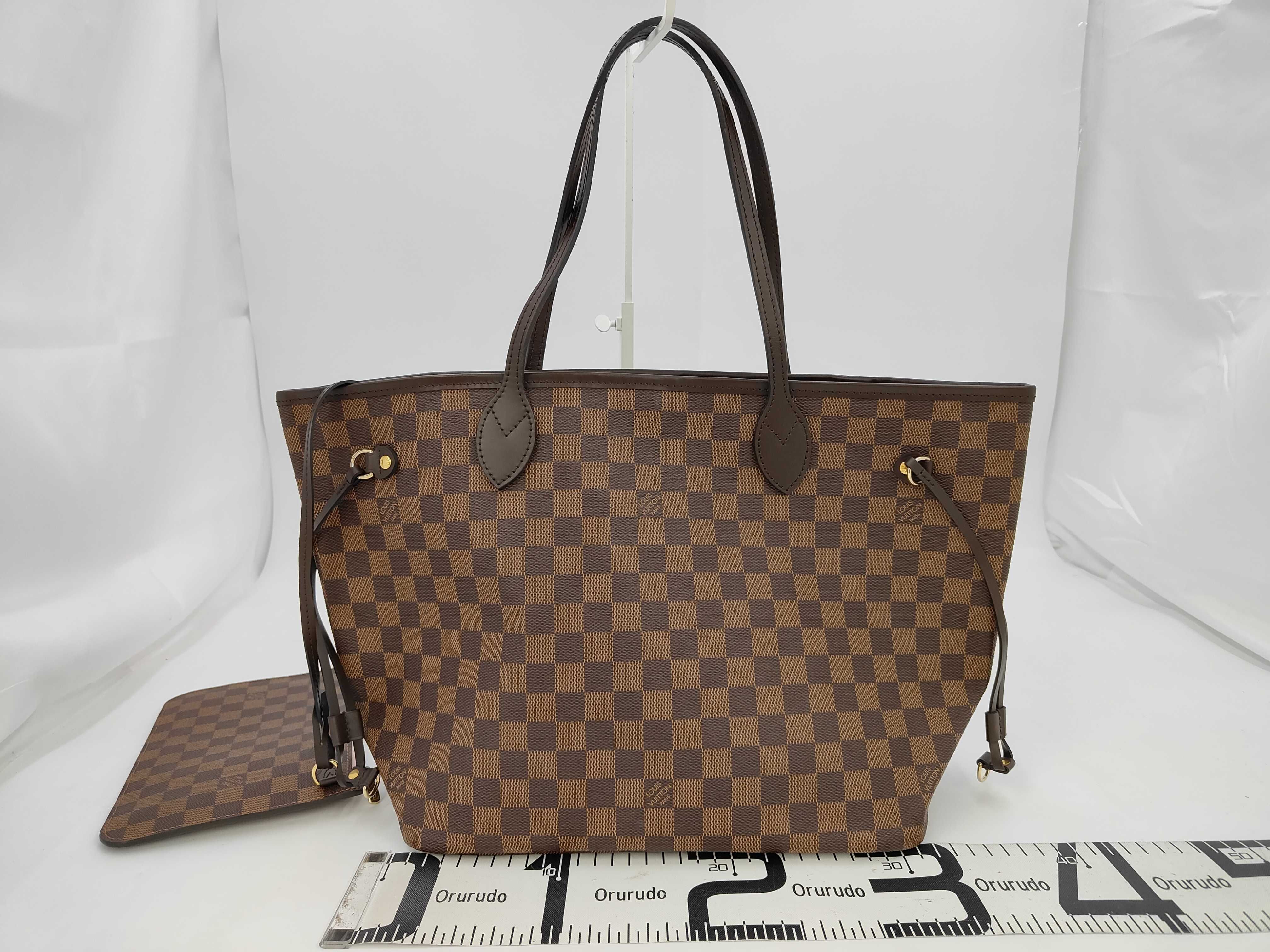 Damier Louis Vuitton Damier Tote Bag Neverfull MM N40598 AR4129 Tote Bag — view 2
