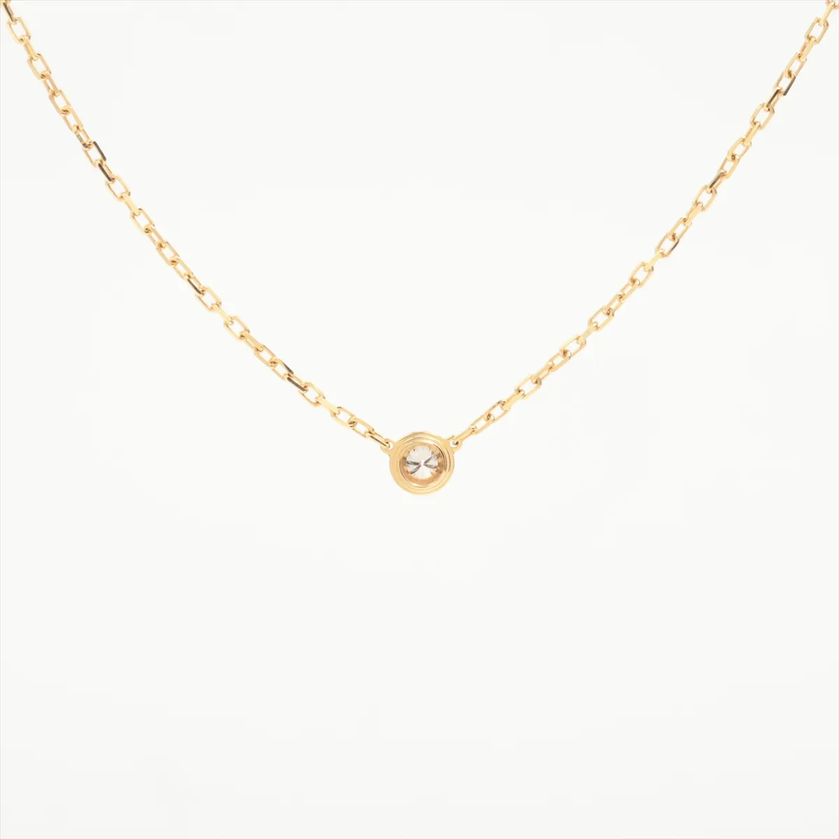 Damour SM Diamond Necklace 750(YG) 2.8g RIA185 CRB7215800 — view 2