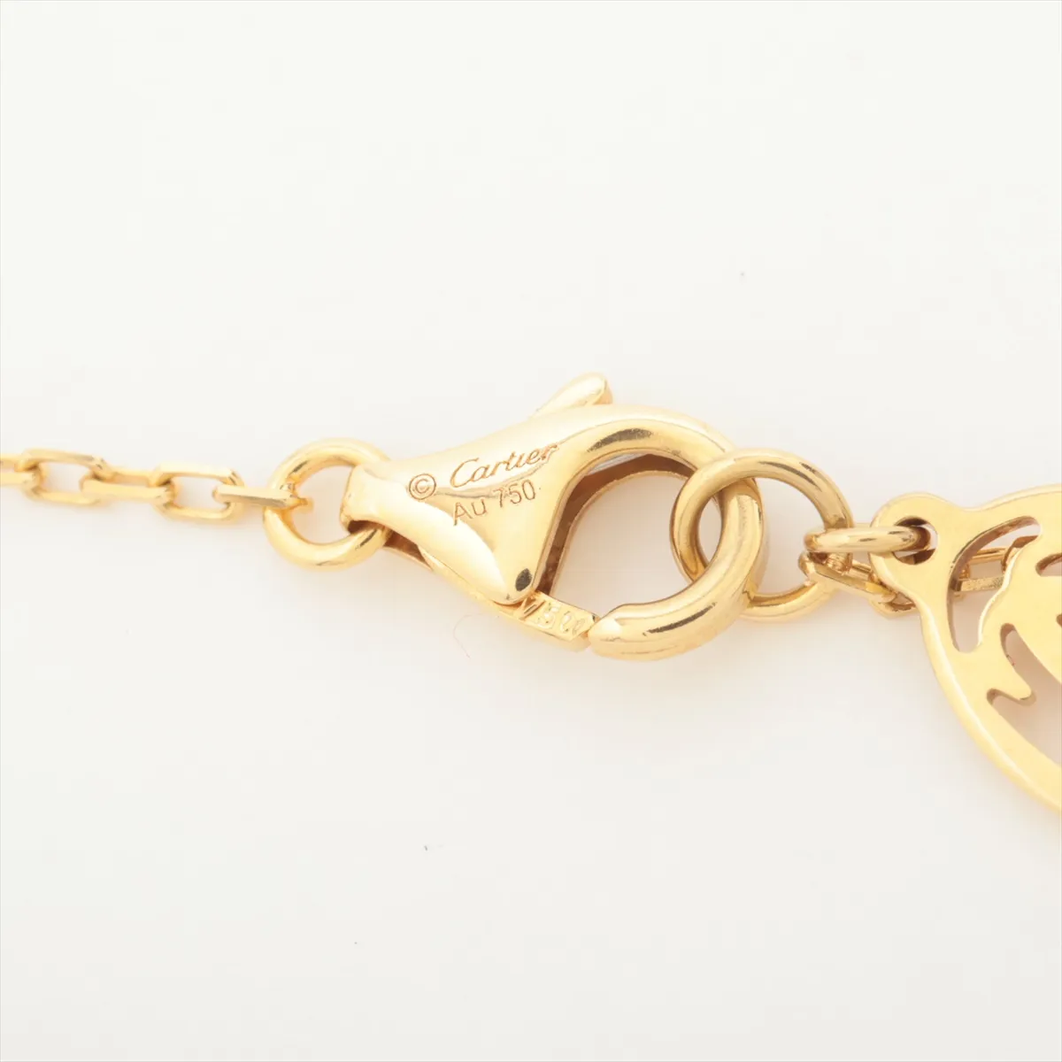 Damour SM Diamond Necklace 750(YG) 2.8g RIA185 CRB7215800 — view 4