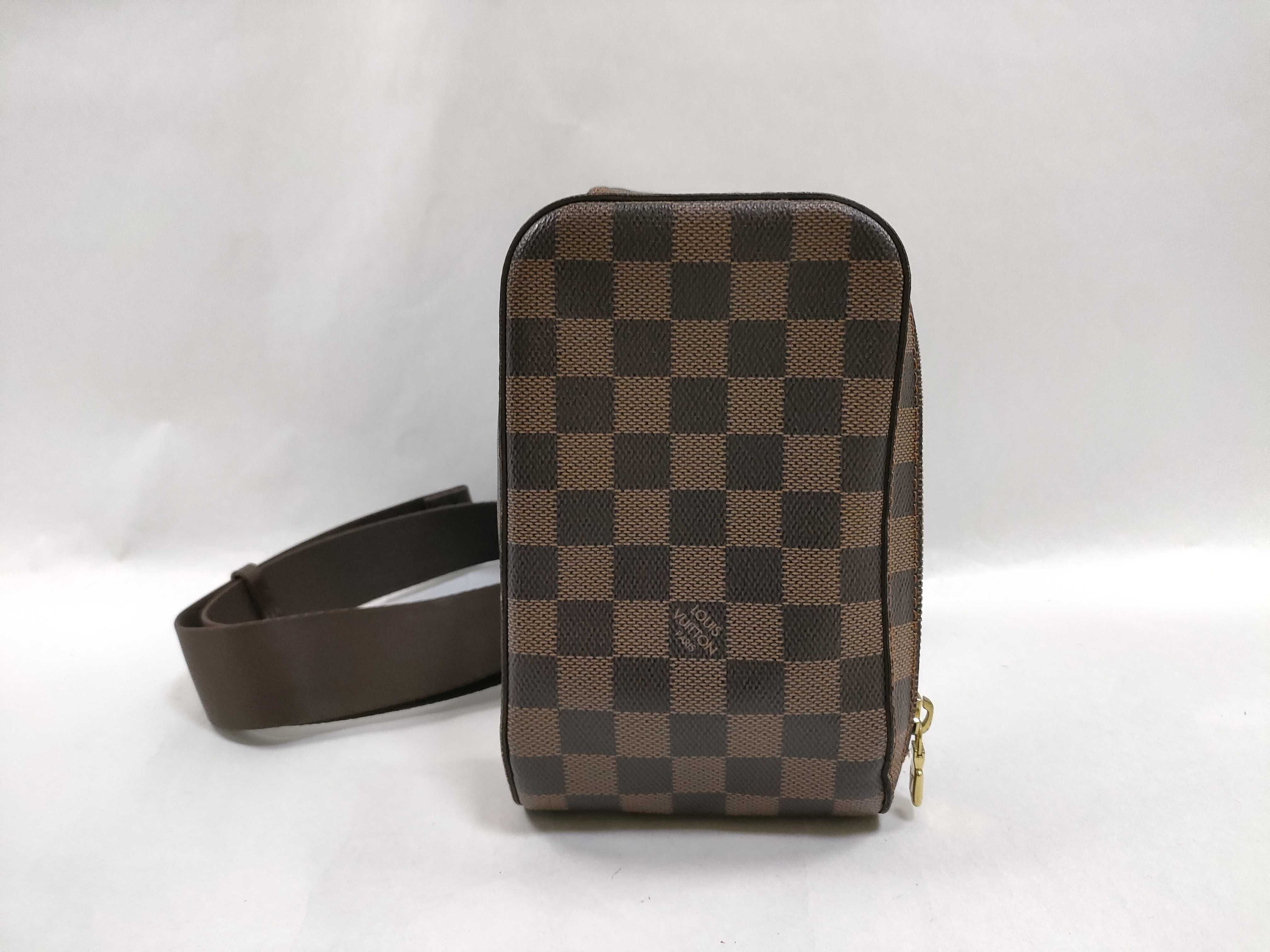 Damier LV Geronimo Shoulder Bag