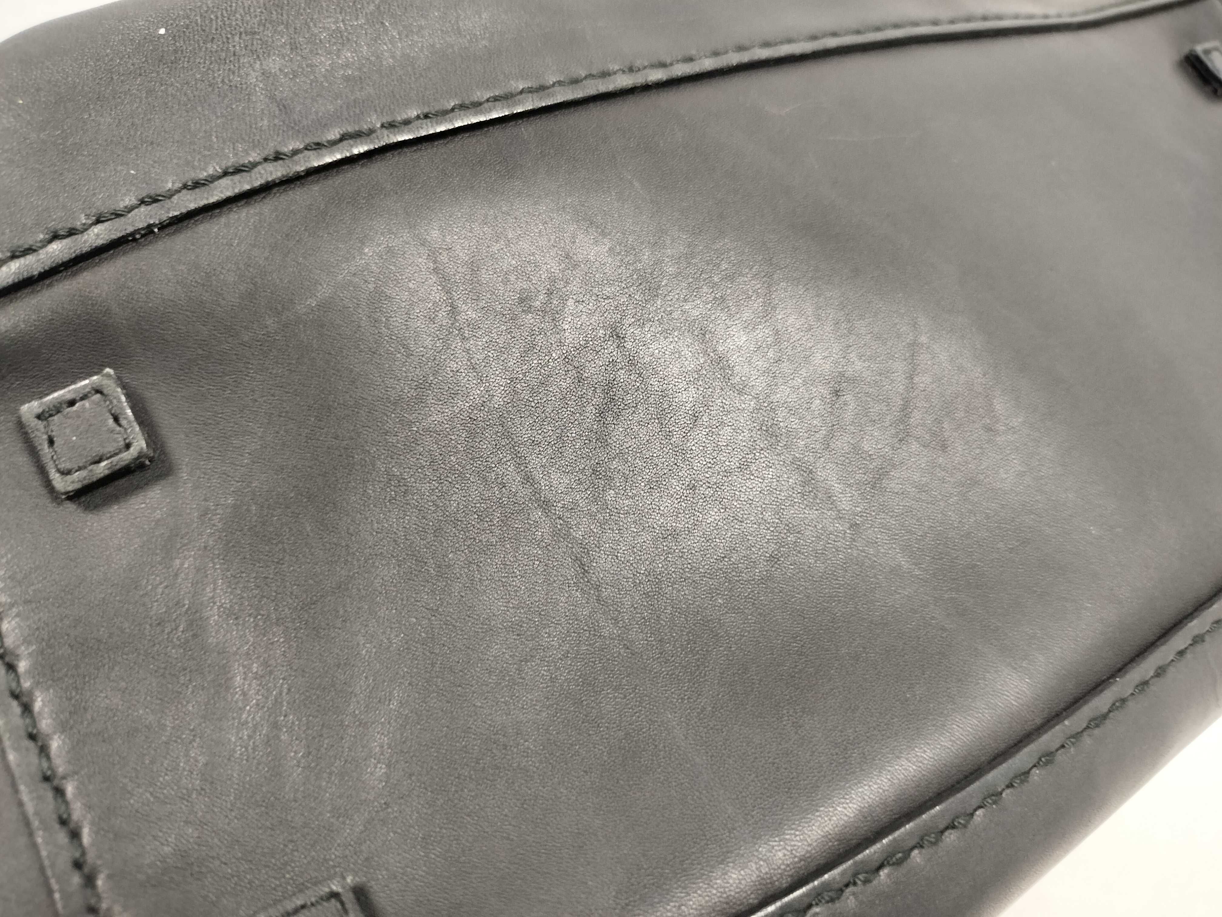 Tote Bag, Gucci Tote Bag from the Tom Ford era, with pouch, leather, black tote bag — view 15
