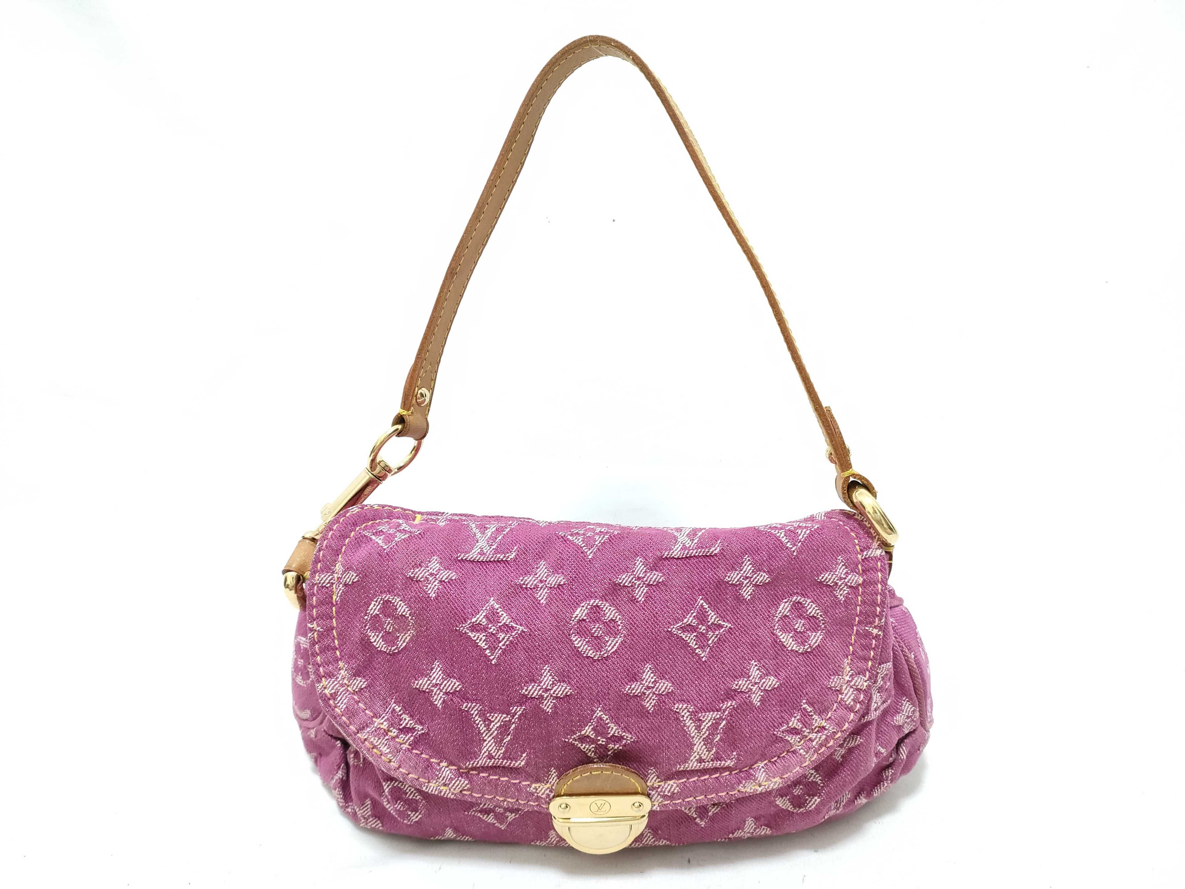 Monogram Denim M95216 Mini Pretty Shoulder Bag
