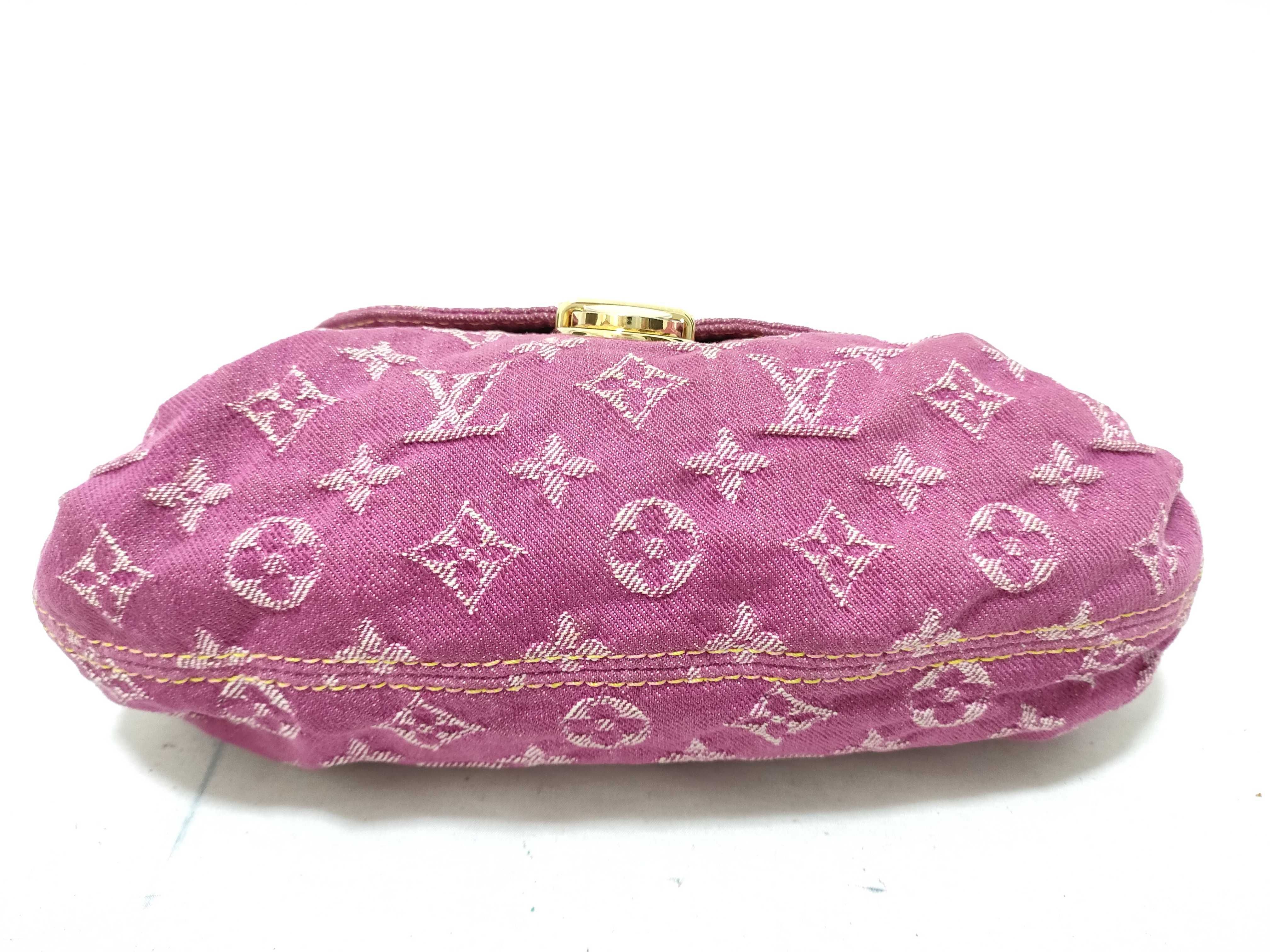 Monogram Denim M95216 Mini Pretty Shoulder Bag — view 6