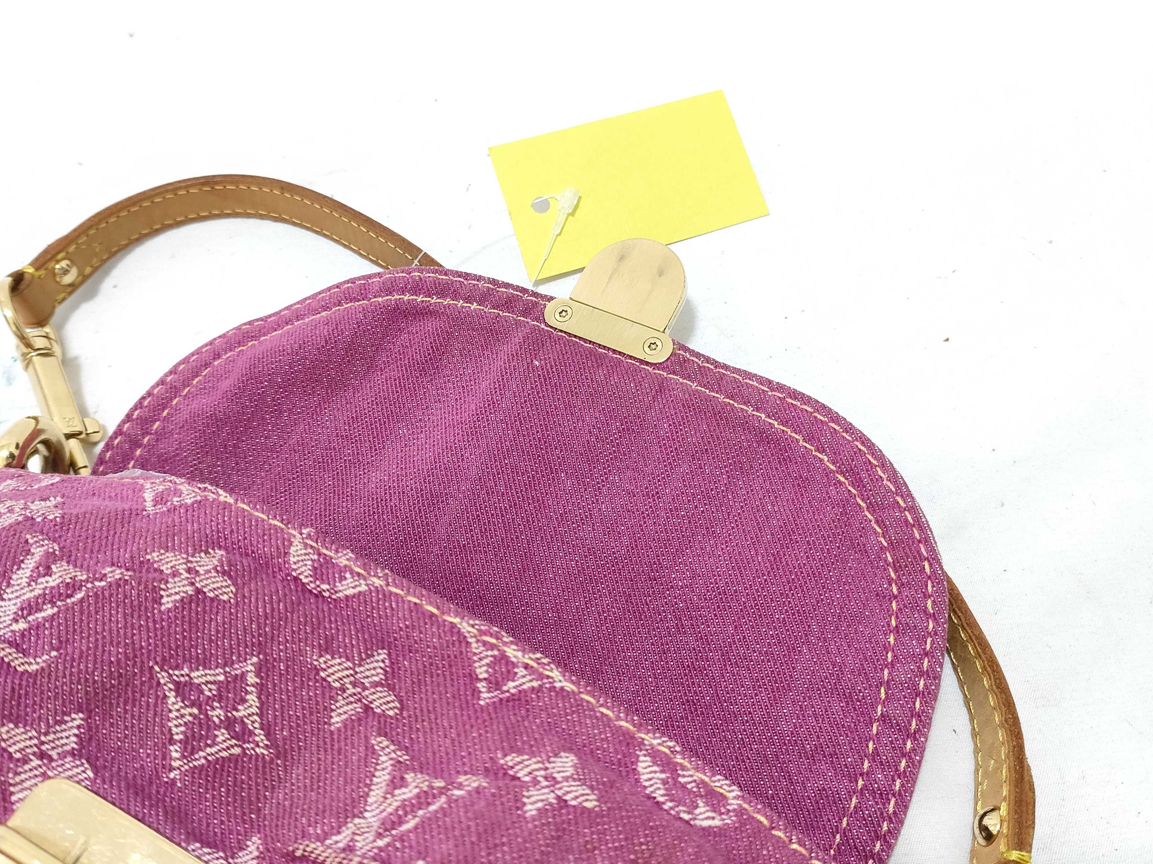 Monogram Denim M95216 Mini Pretty Shoulder Bag — view 7