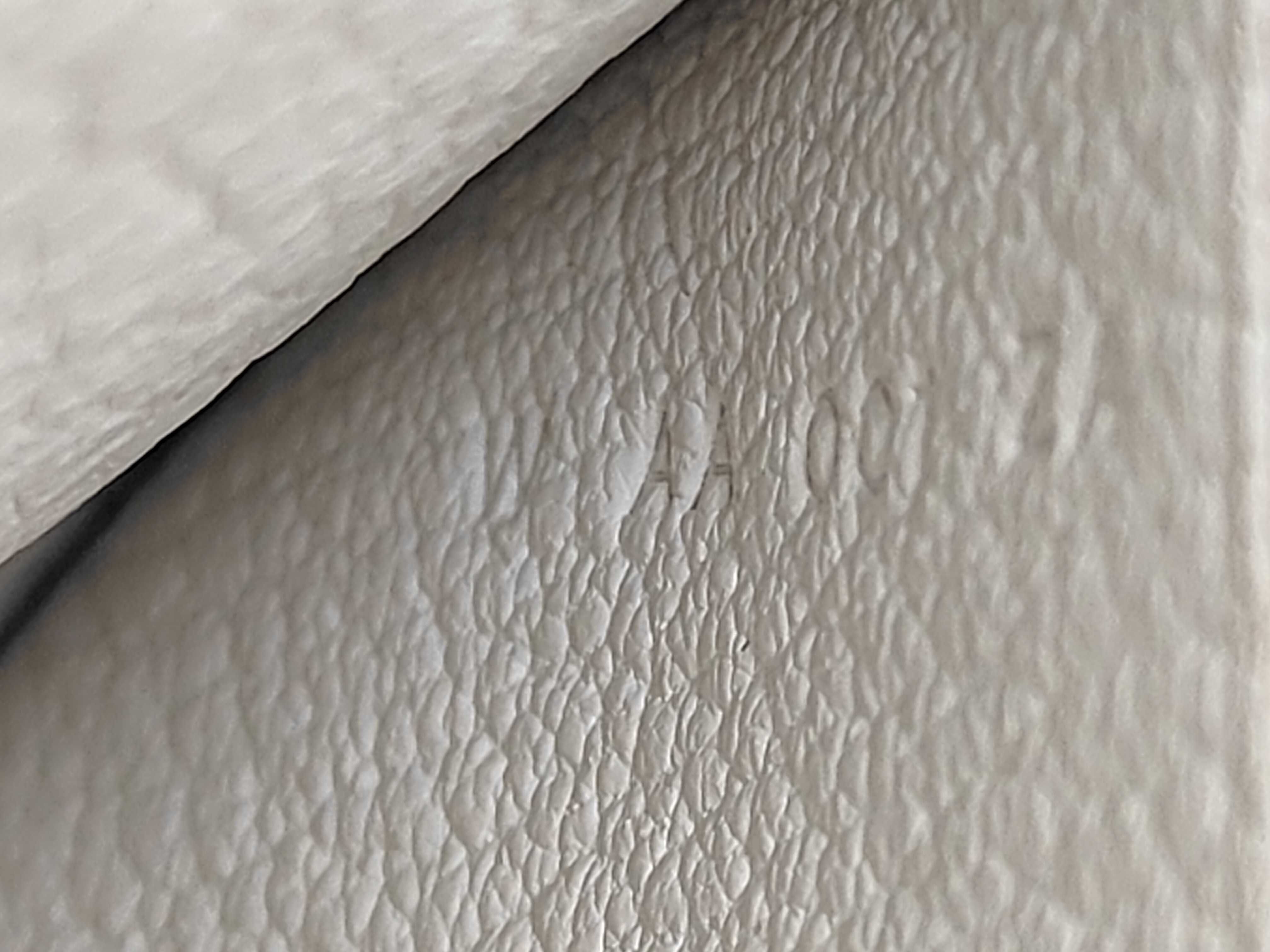 Vide Poche White Shoulder Bag with Silver Hardware and W Stamp — view 12