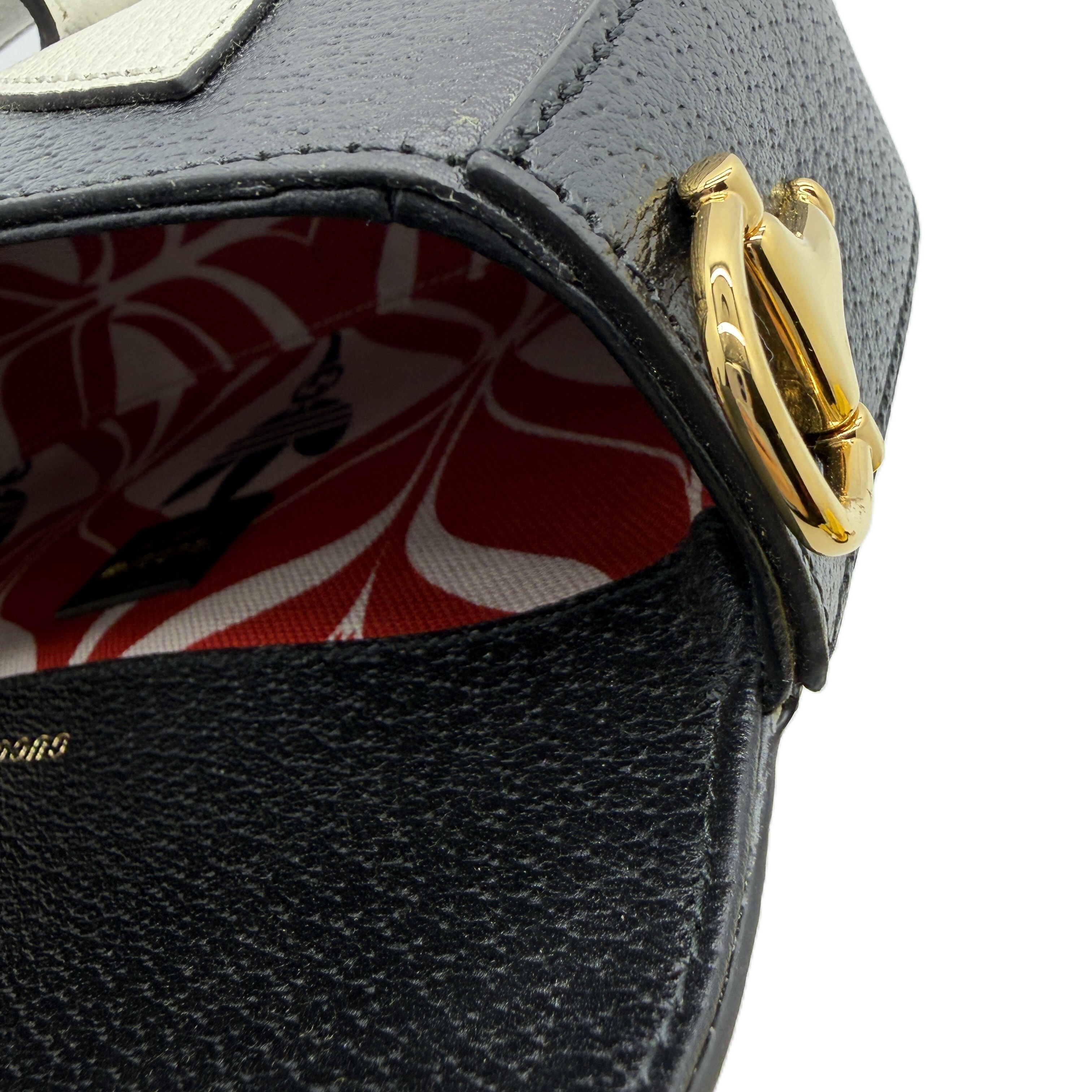x adidas Horsebit 1955 Shoulder Bag Black x White Shoulder Bag — view 8