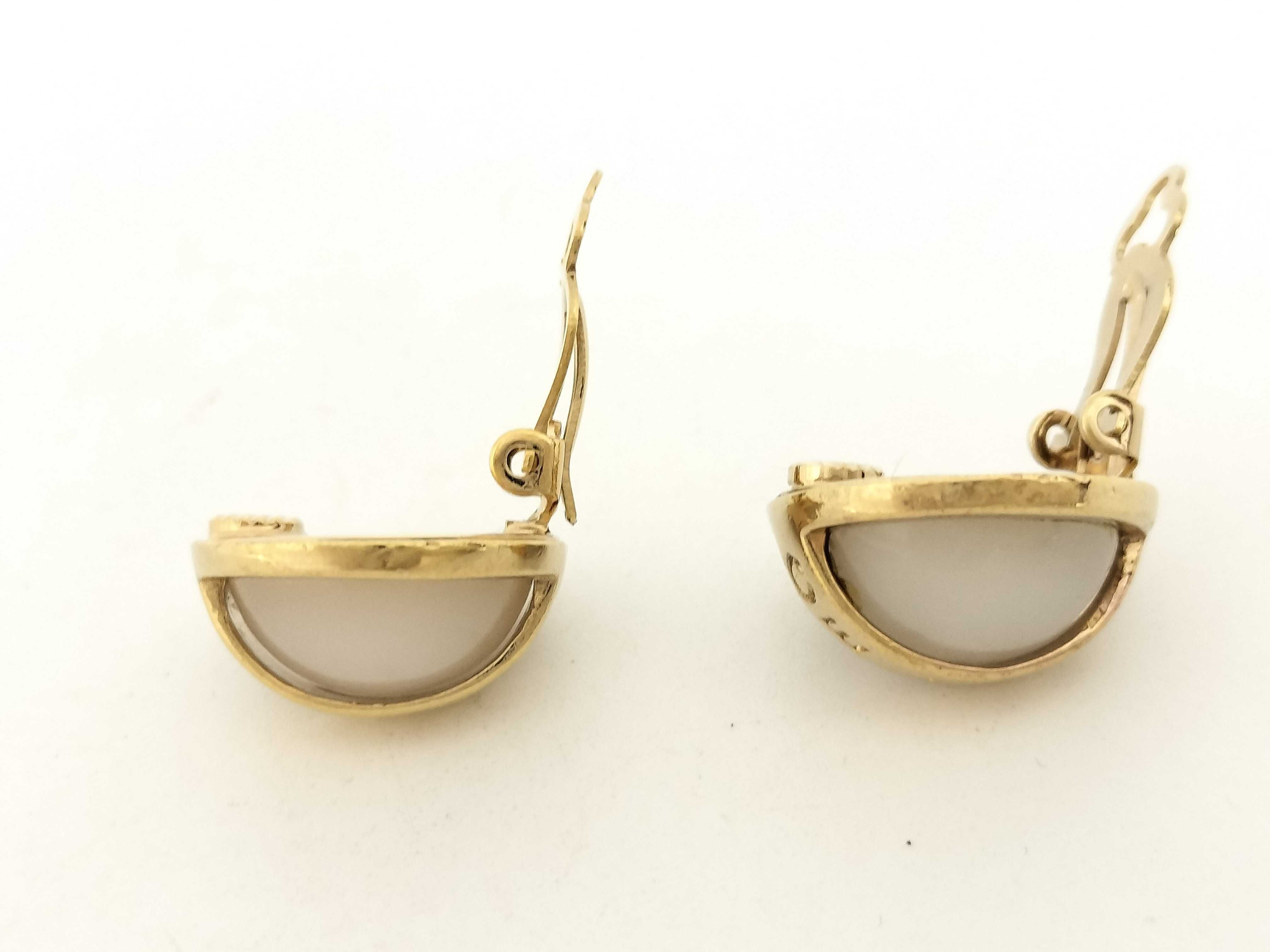 Logo Pearl Earrings — view 3