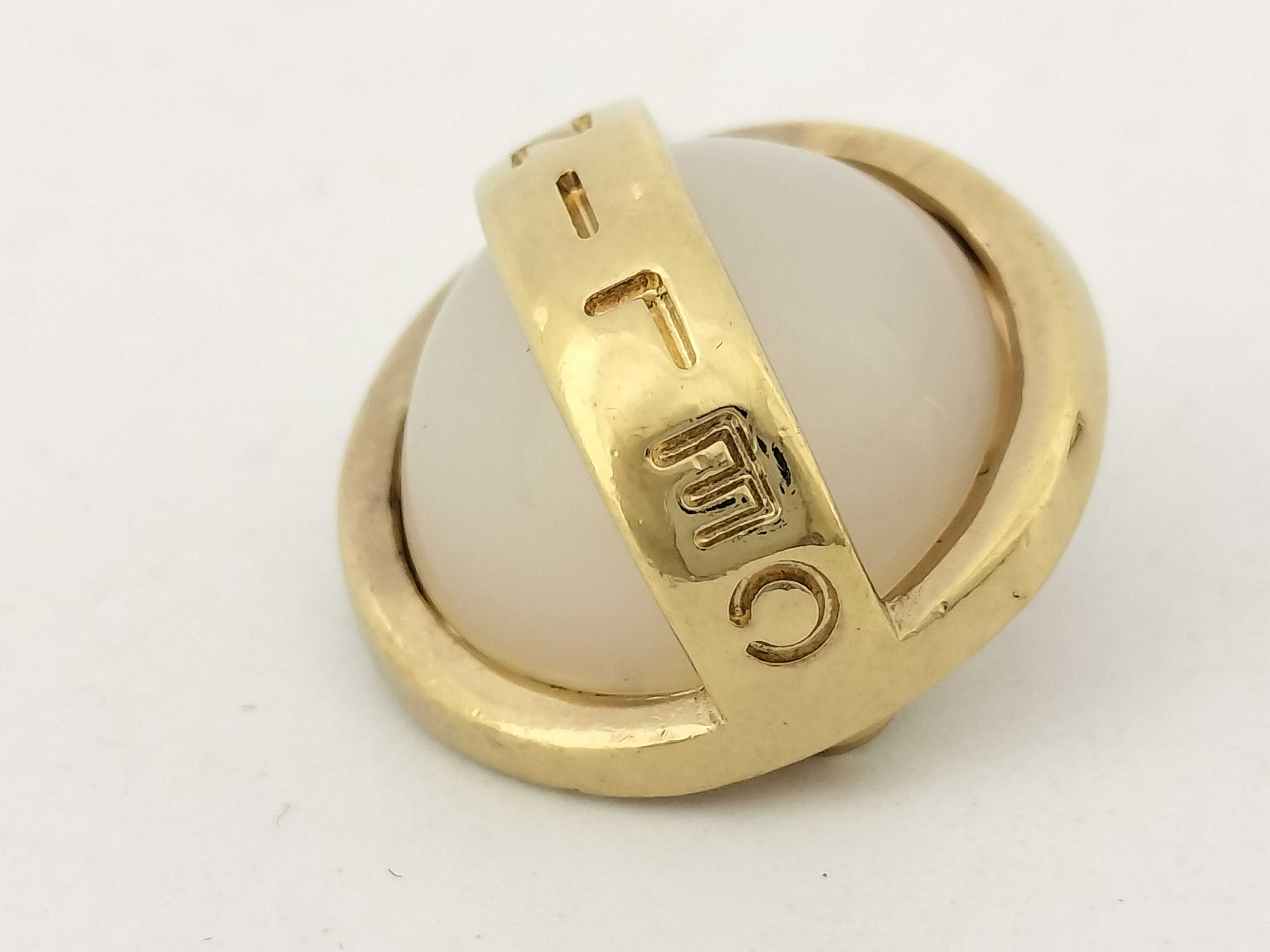 Logo Pearl Earrings — view 9