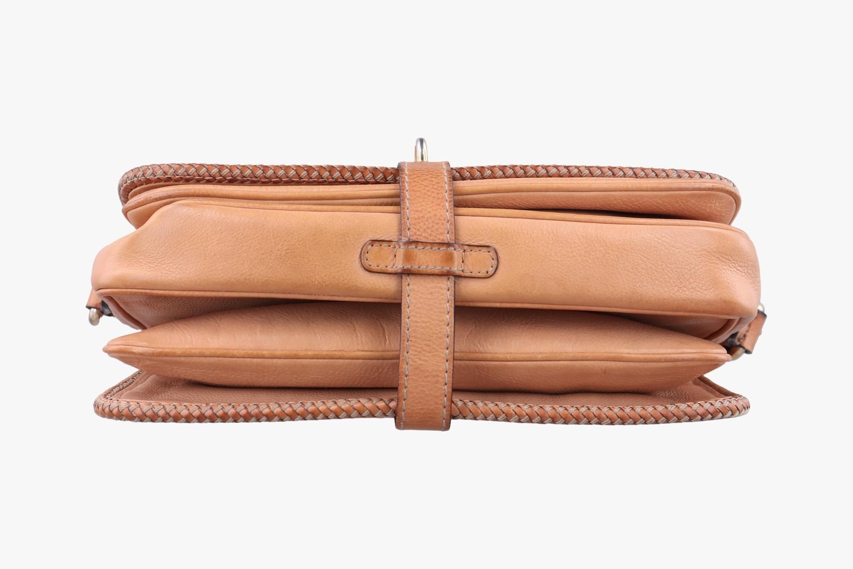 Marrakech Messenger Leather Brown — view 3