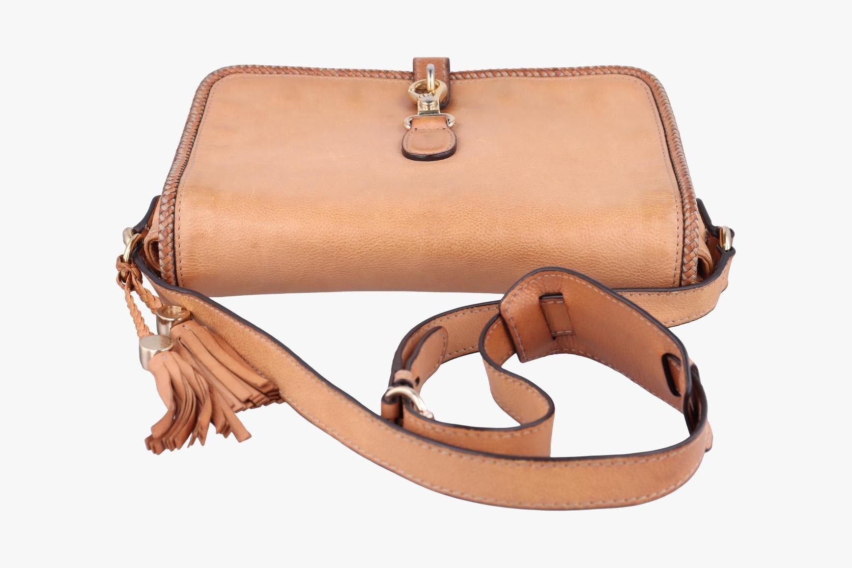 Marrakech Messenger Leather Brown — view 5