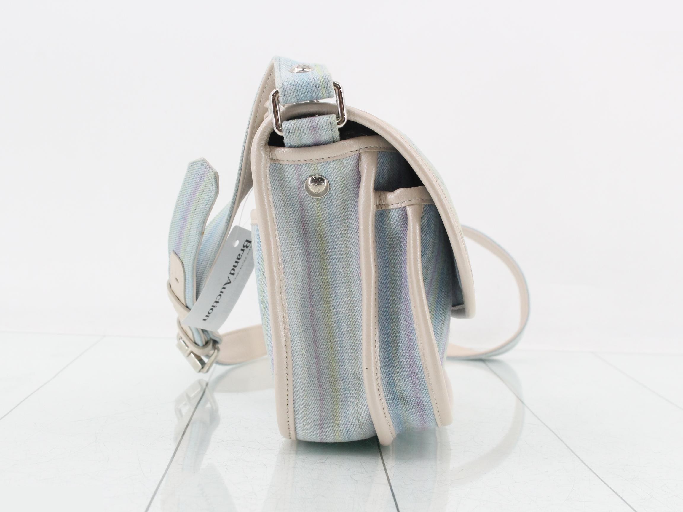 Denim shoulder bag — view 4