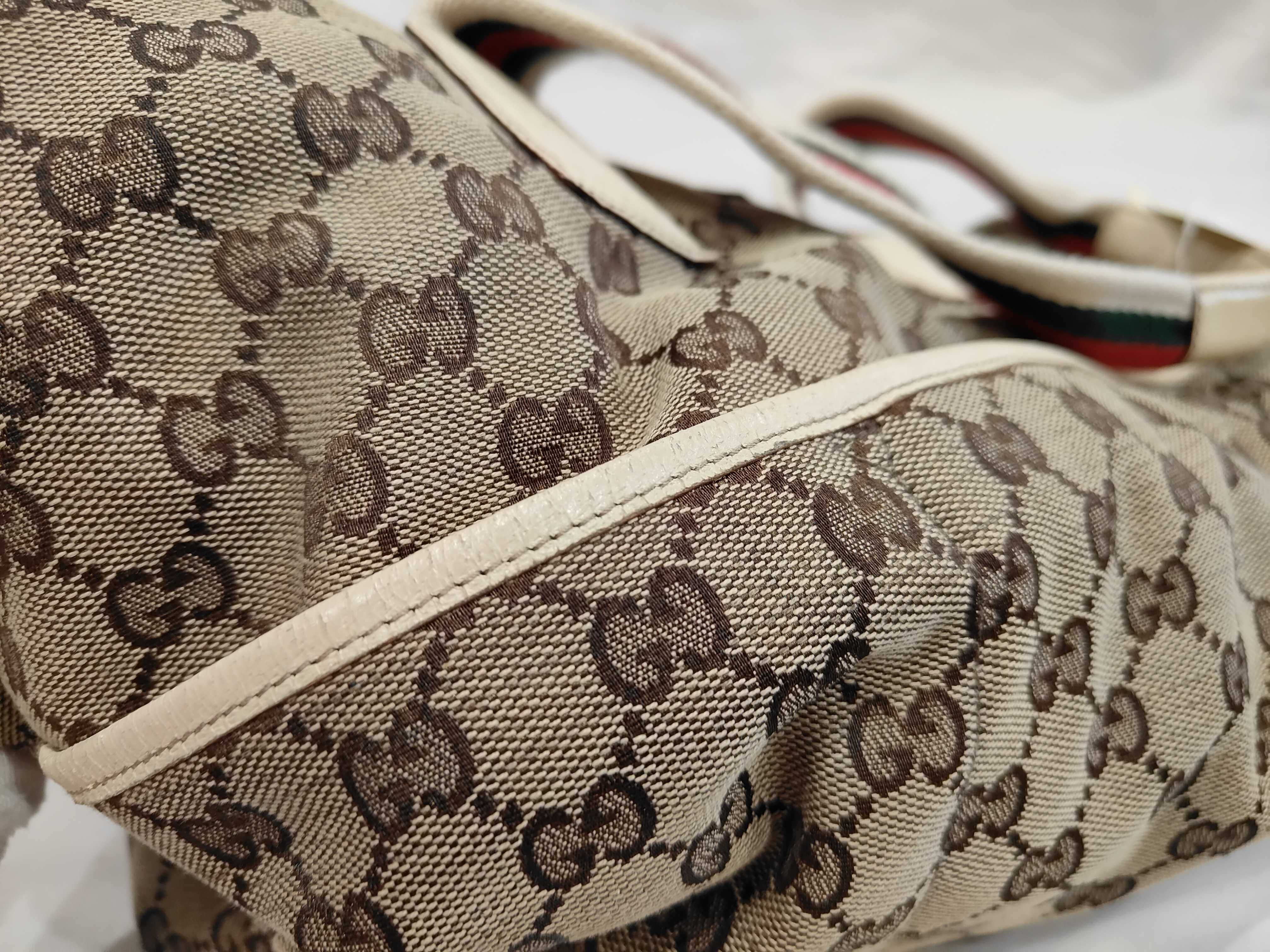 GG Canvas Sherry Tote Bag — view 14