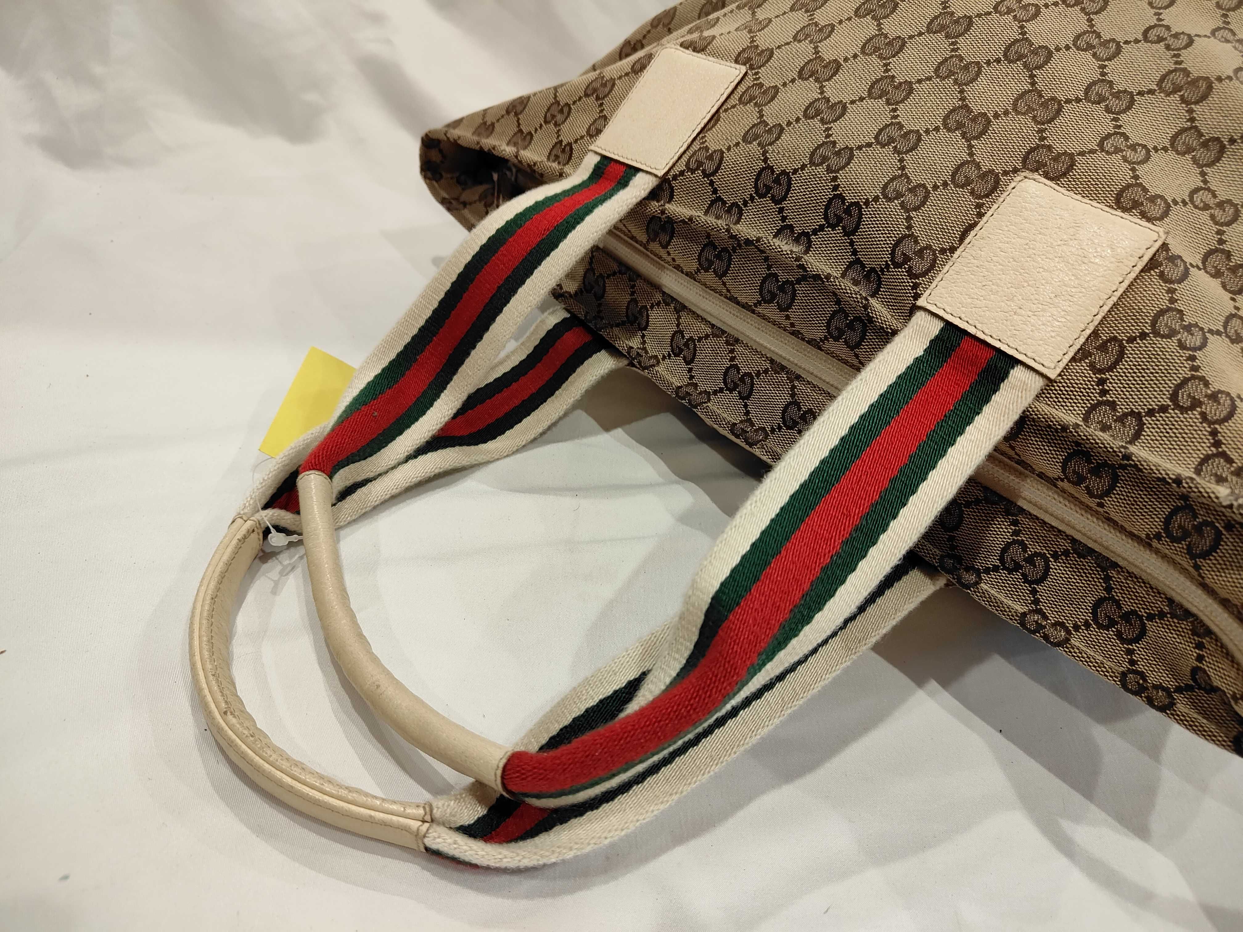 GG Canvas Sherry Tote Bag — view 6