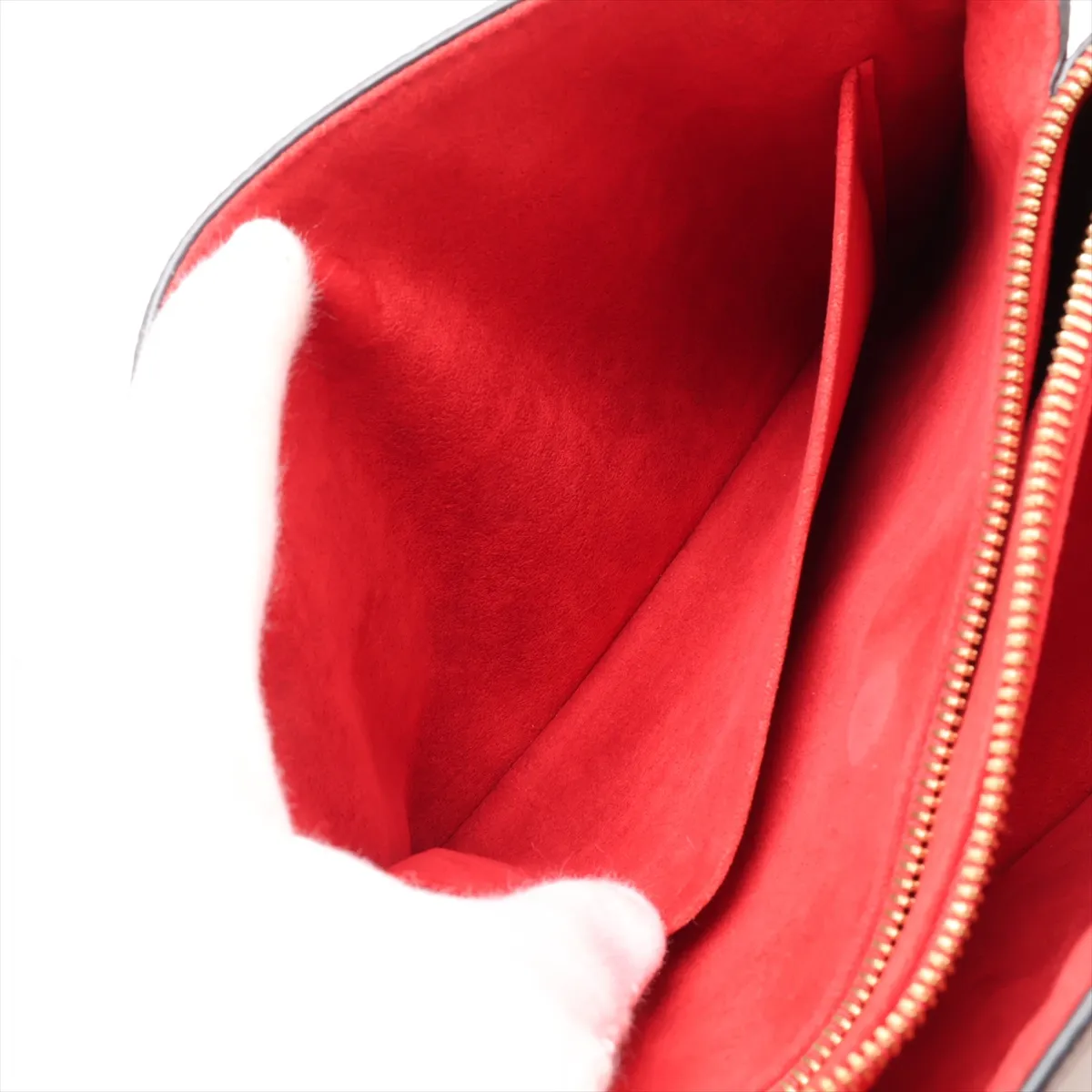 Monogram Soufflot NV BB M44818 TR4189 Brown x Red (RFID detected) — view 11