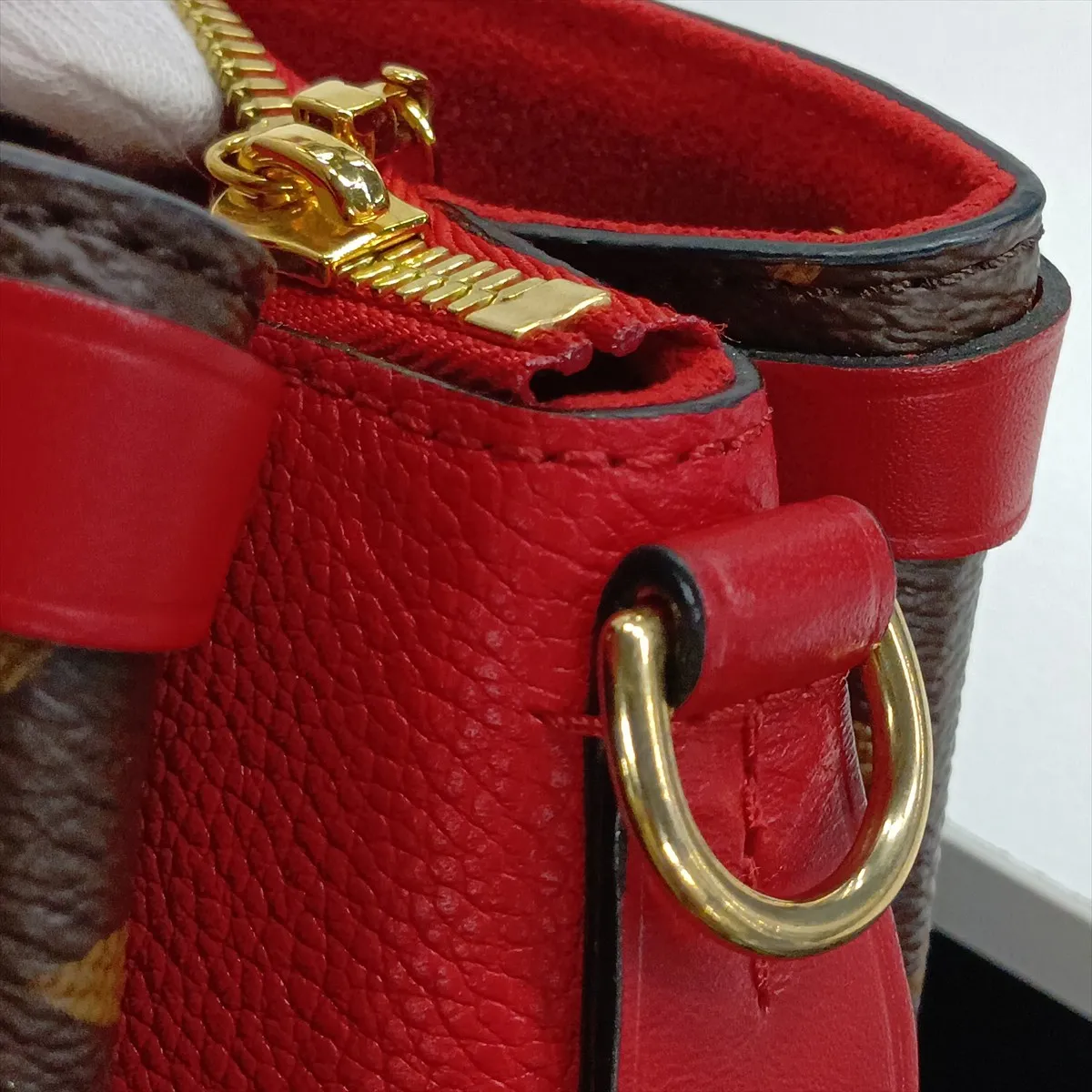 Monogram Soufflot NV BB M44818 TR4189 Brown x Red (RFID detected) — view 15