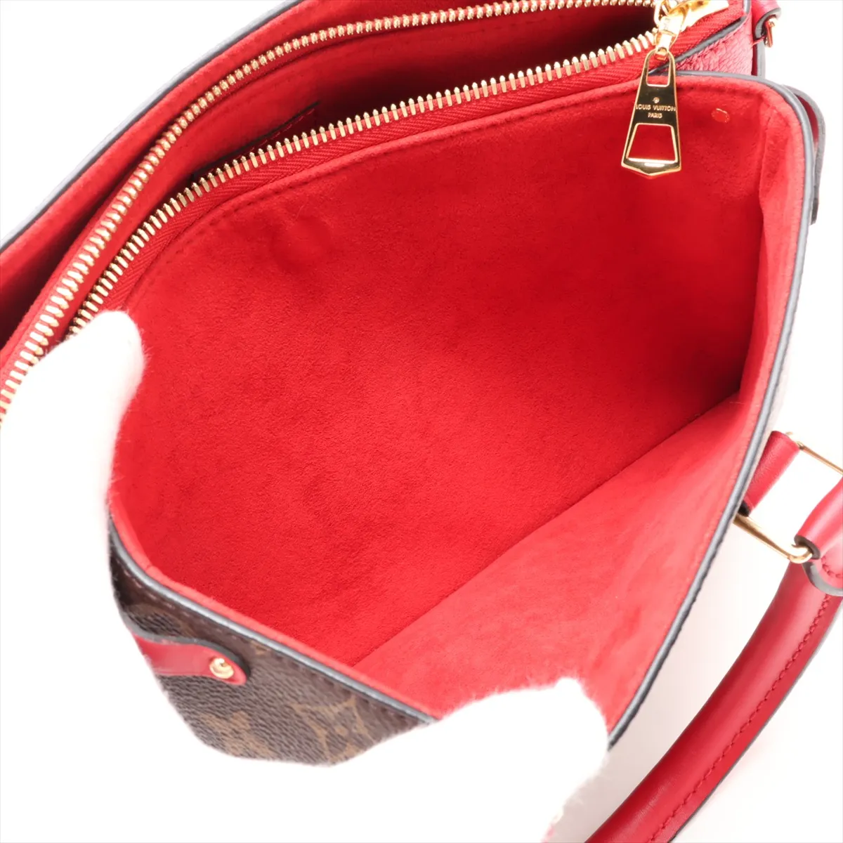 Monogram Soufflot NV BB M44818 TR4189 Brown x Red (RFID detected) — view 8