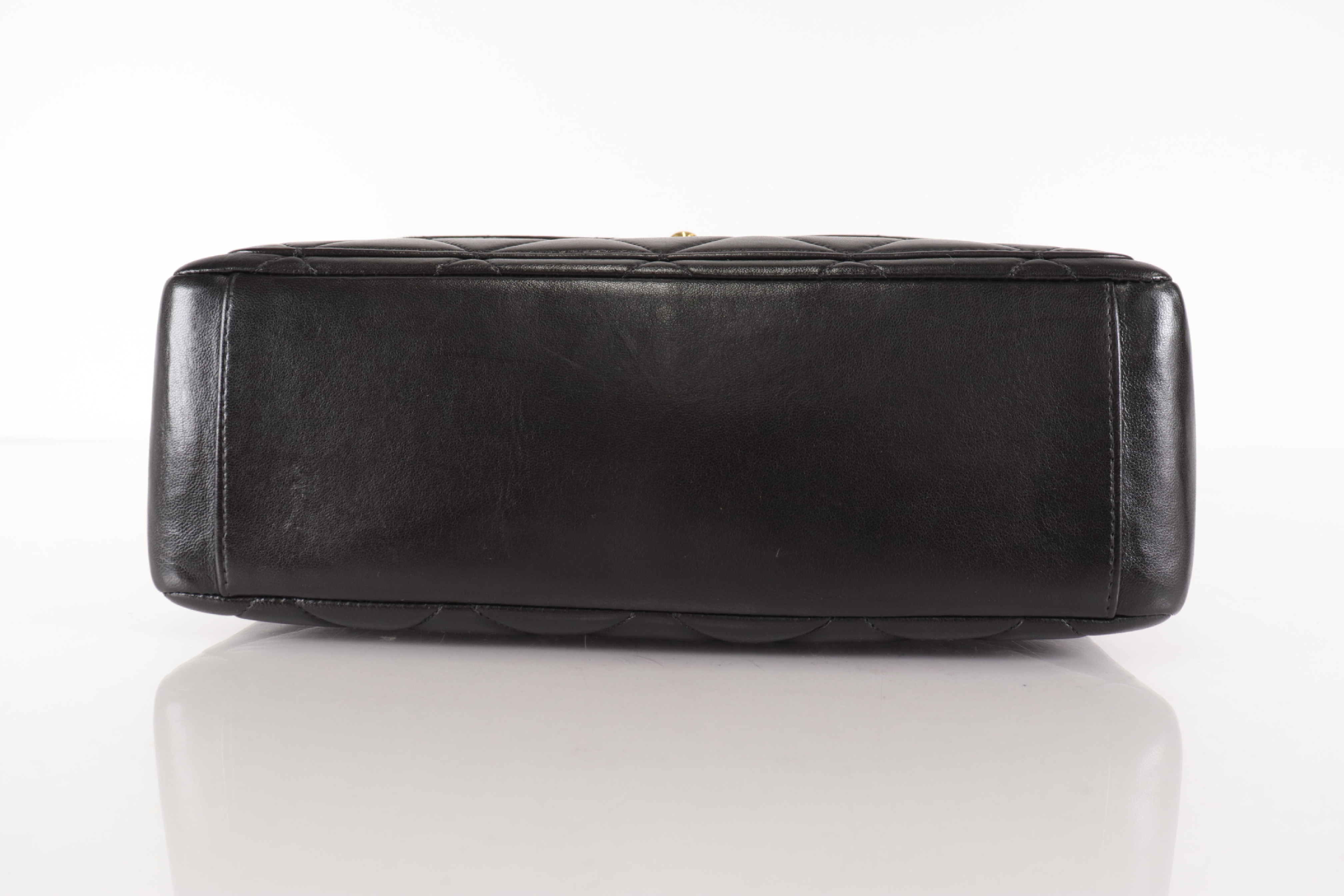 Lambskin Double Turnlock One Shoulder Bag (Series 4) — view 7