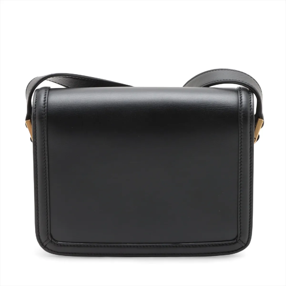 Solferino Leather Shoulder Bag Black 634306 — view 2