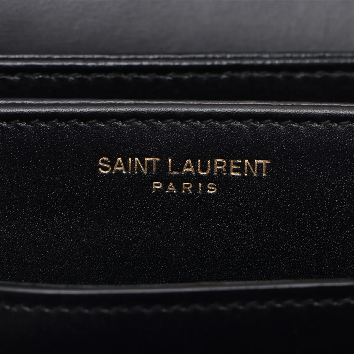 Solferino Leather Shoulder Bag Black 634306 — view 8