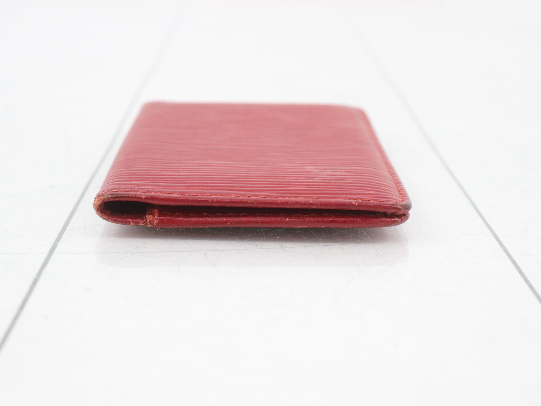 Pochette Carte de Visite Epi Red — view 3