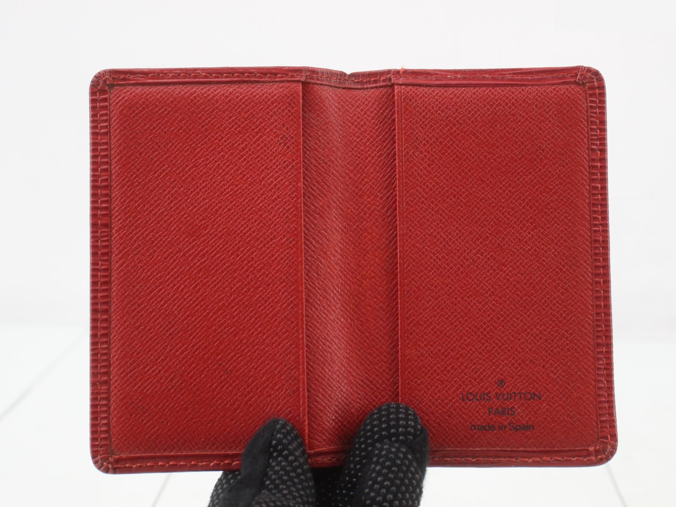 Pochette Carte de Visite Epi Red — view 4