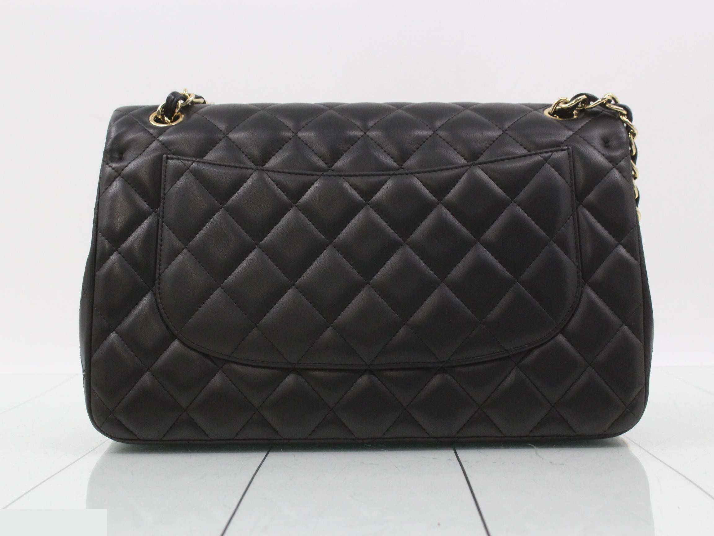 Matelassé 30 Lambskin Double Flap Chain Shoulder Bag — view 2