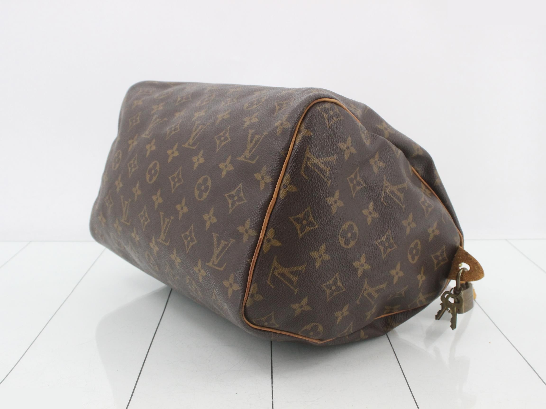 Monogram Speedy 35 (older model) handbag — view 6
