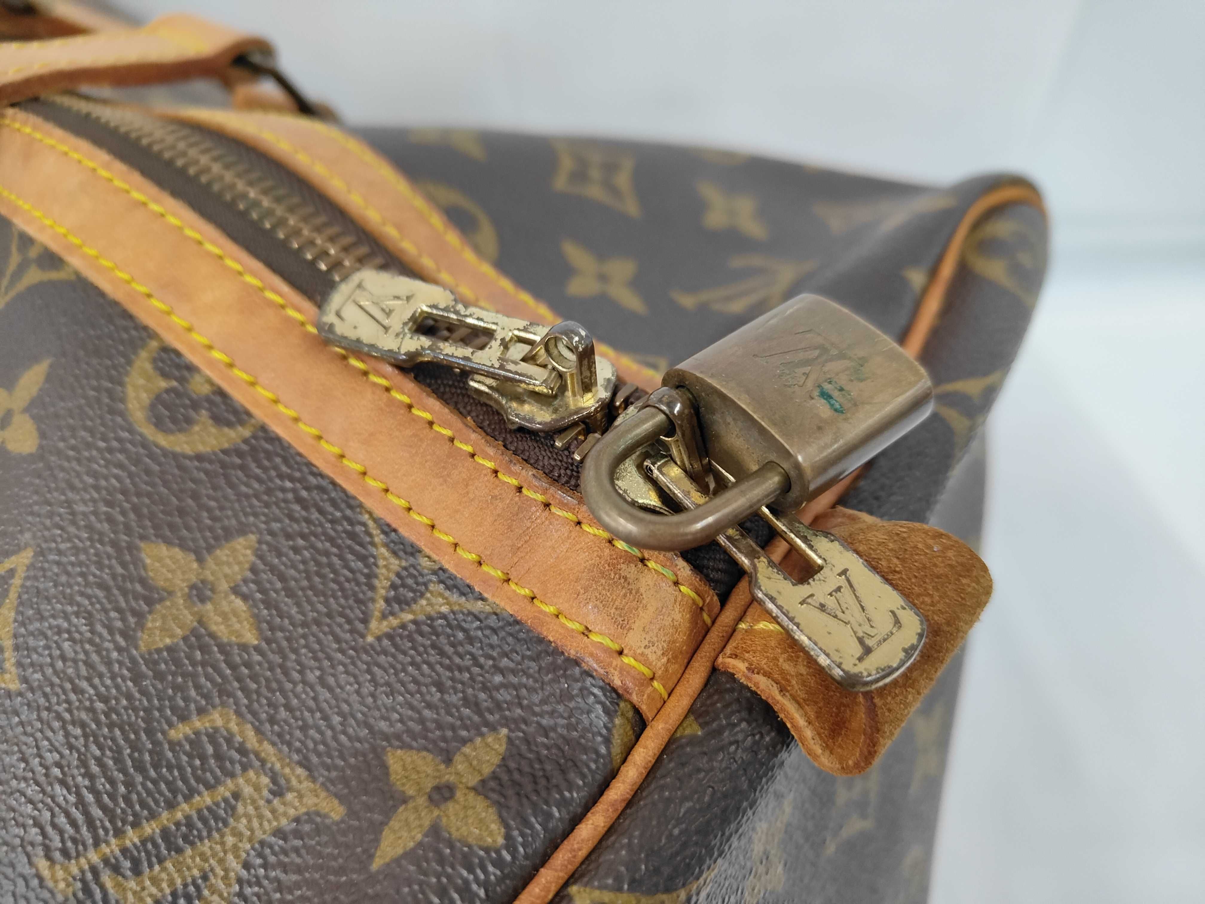 Monogram Louis Vuitton Monogram Saxpool Boston Bag — view 5