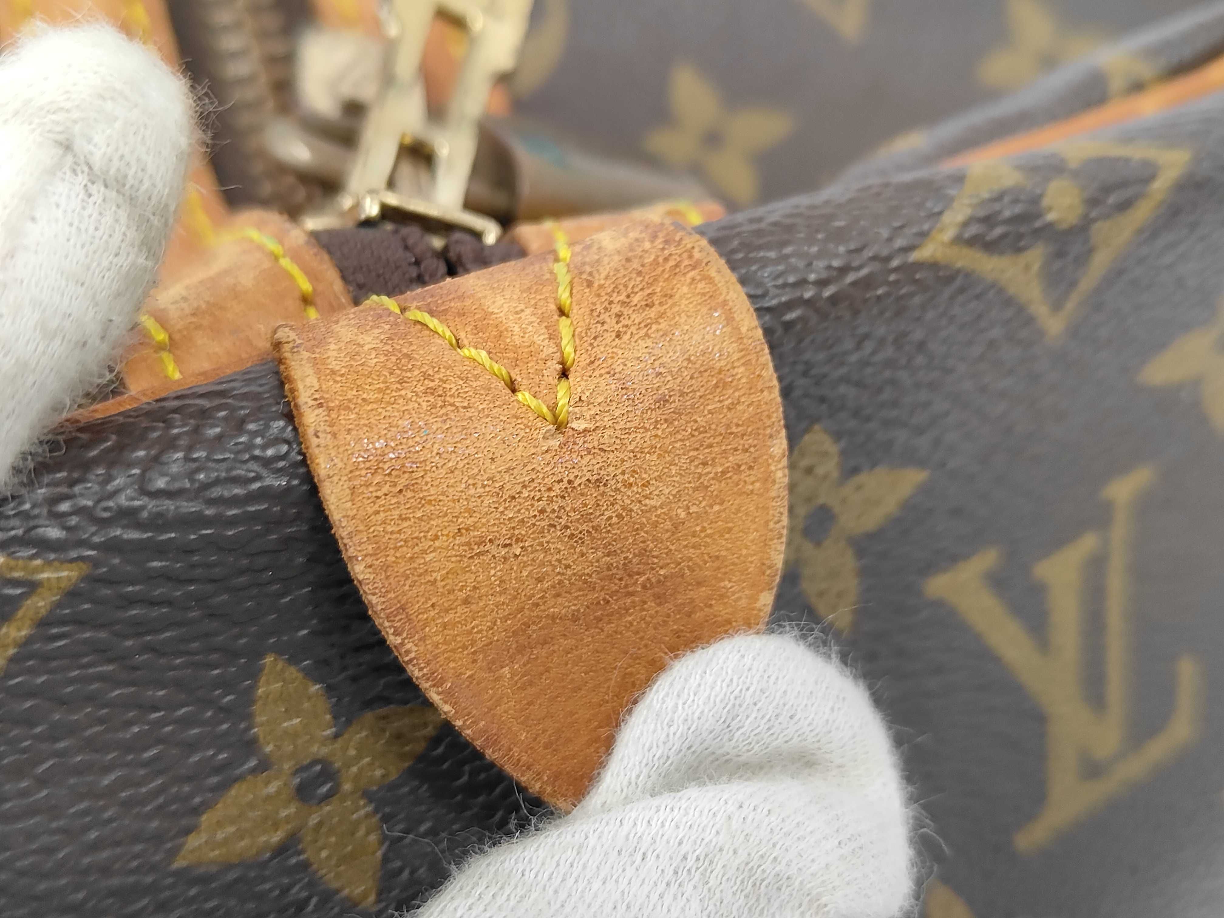 Monogram Louis Vuitton Monogram Saxpool Boston Bag — view 6