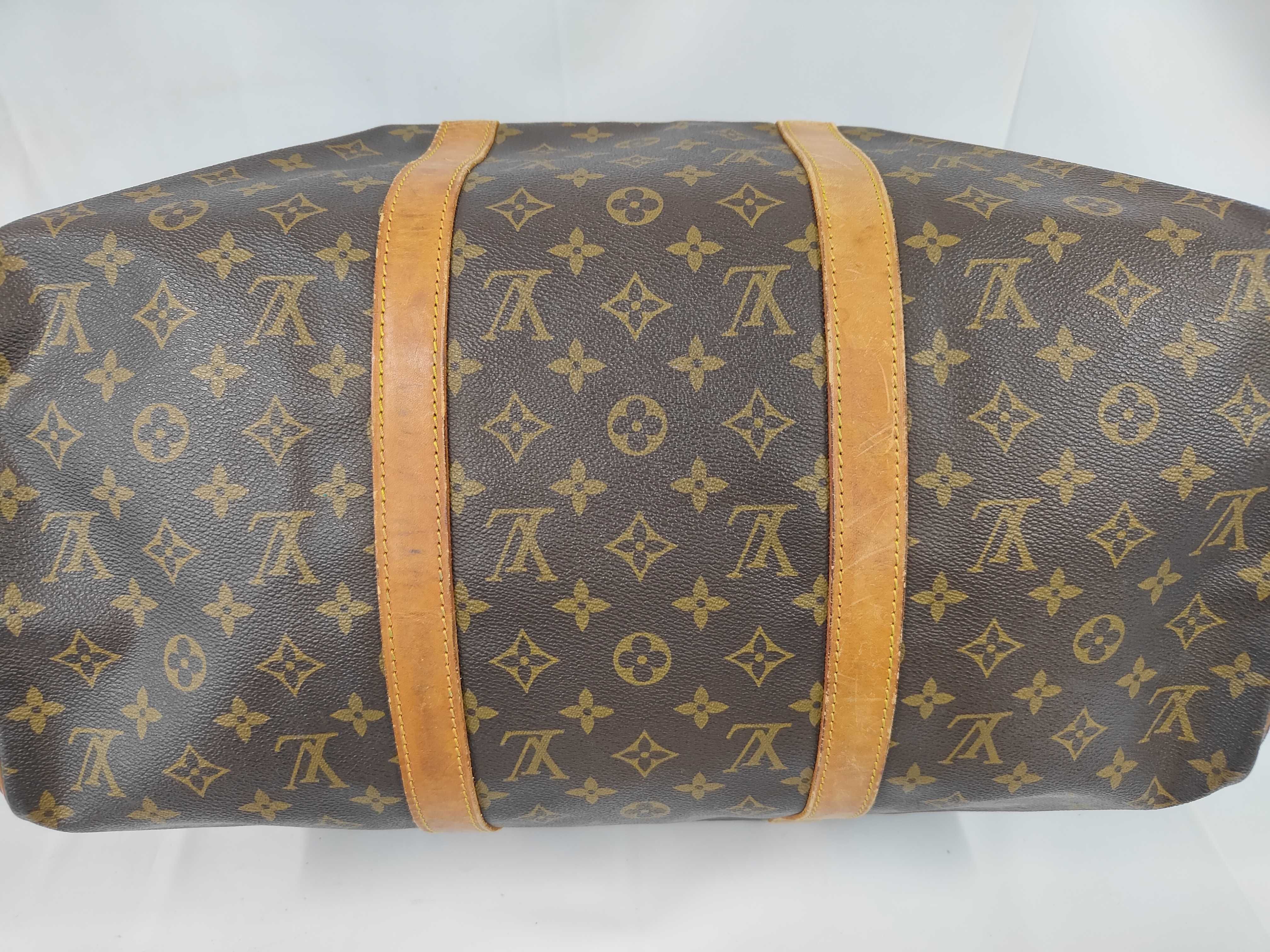 Monogram Louis Vuitton Monogram Saxpool Boston Bag — view 8