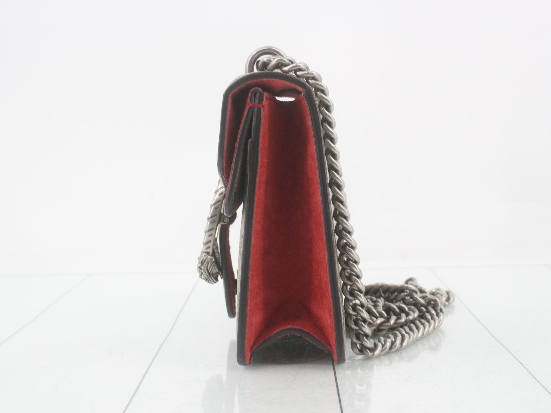 Dionysus GG Supreme Chain Shoulder Bag — view 3